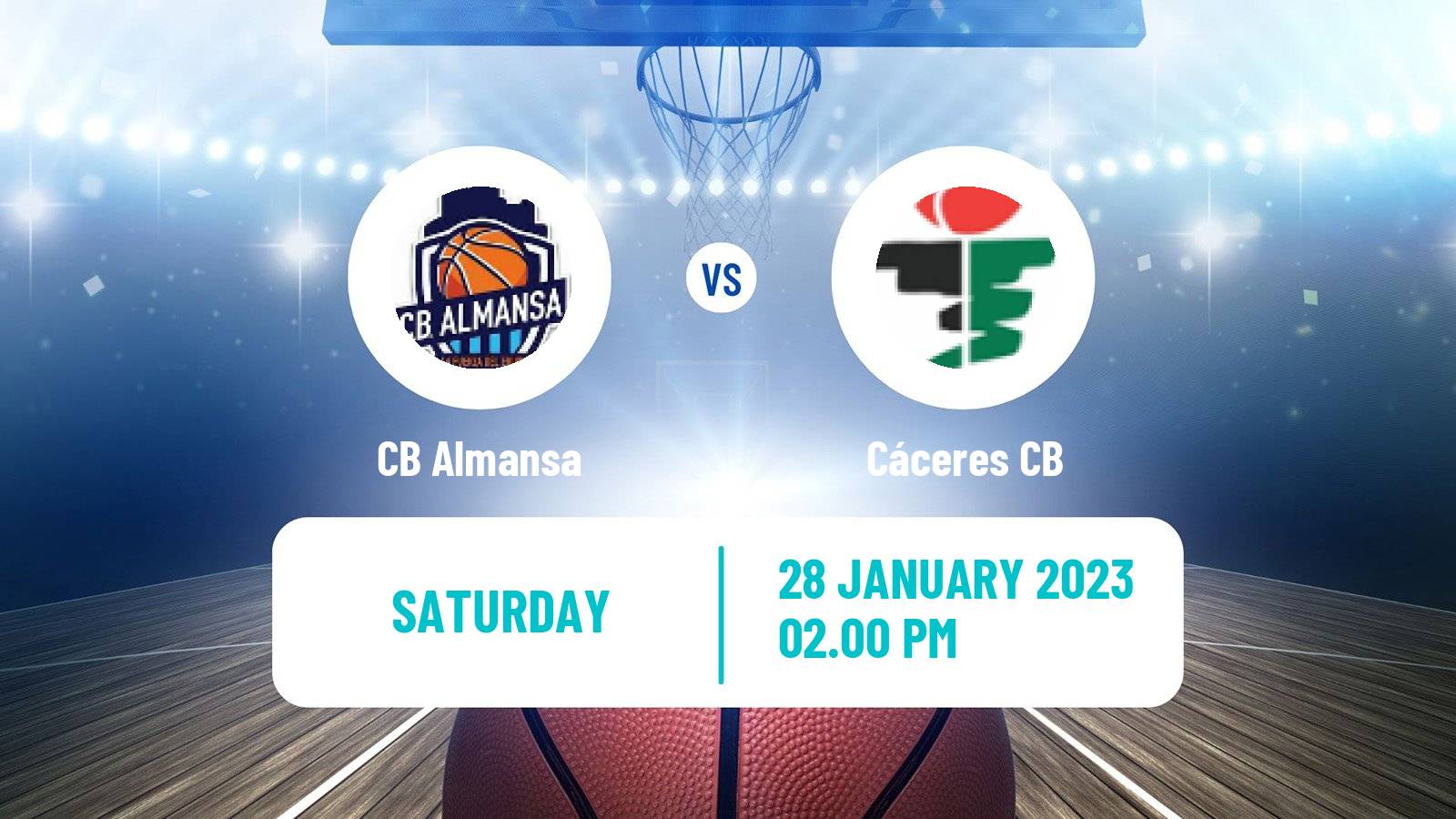 Basketball Spanish LEB Oro Almansa - Cáceres CB