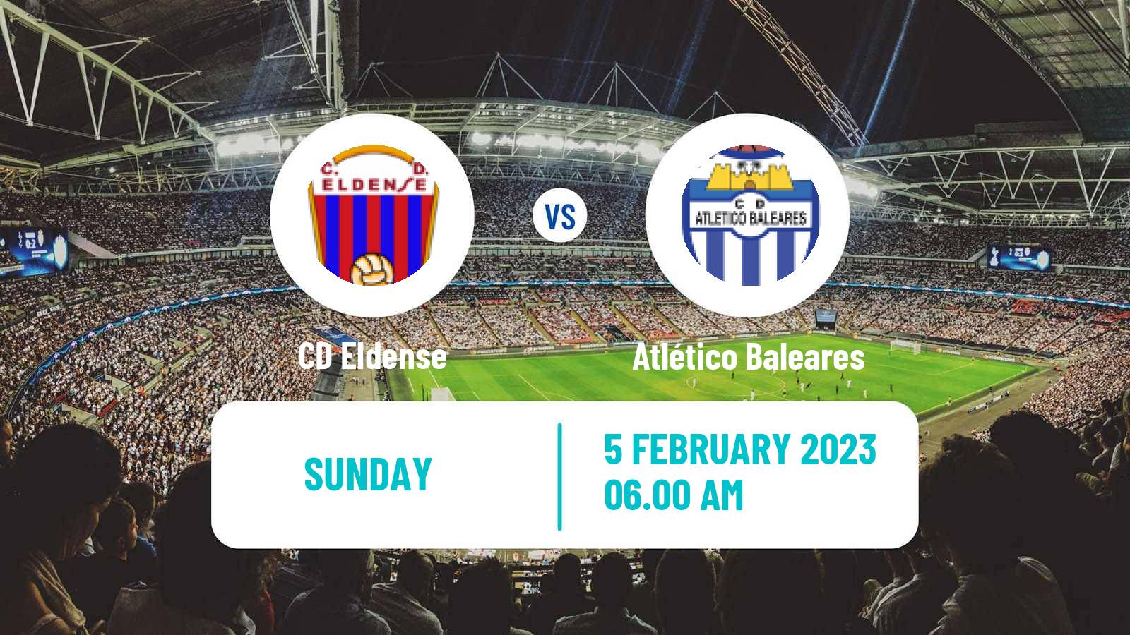 Soccer Spanish Primera RFEF Group 2 Eldense - Atlético Baleares