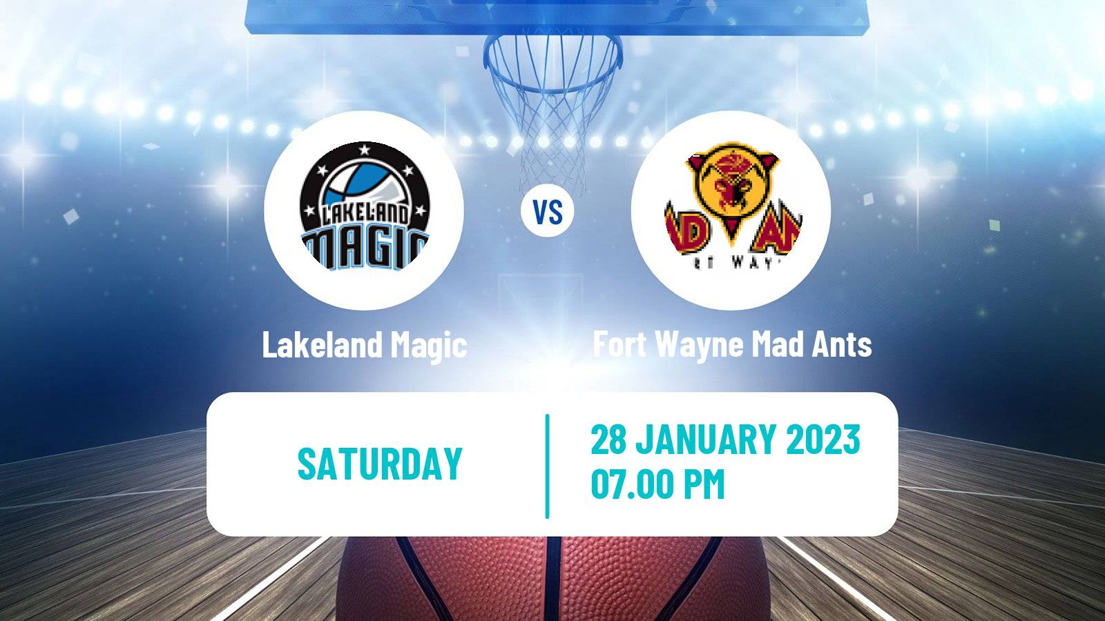 Basketball NBA G-League Lakeland Magic - Fort Wayne Mad Ants