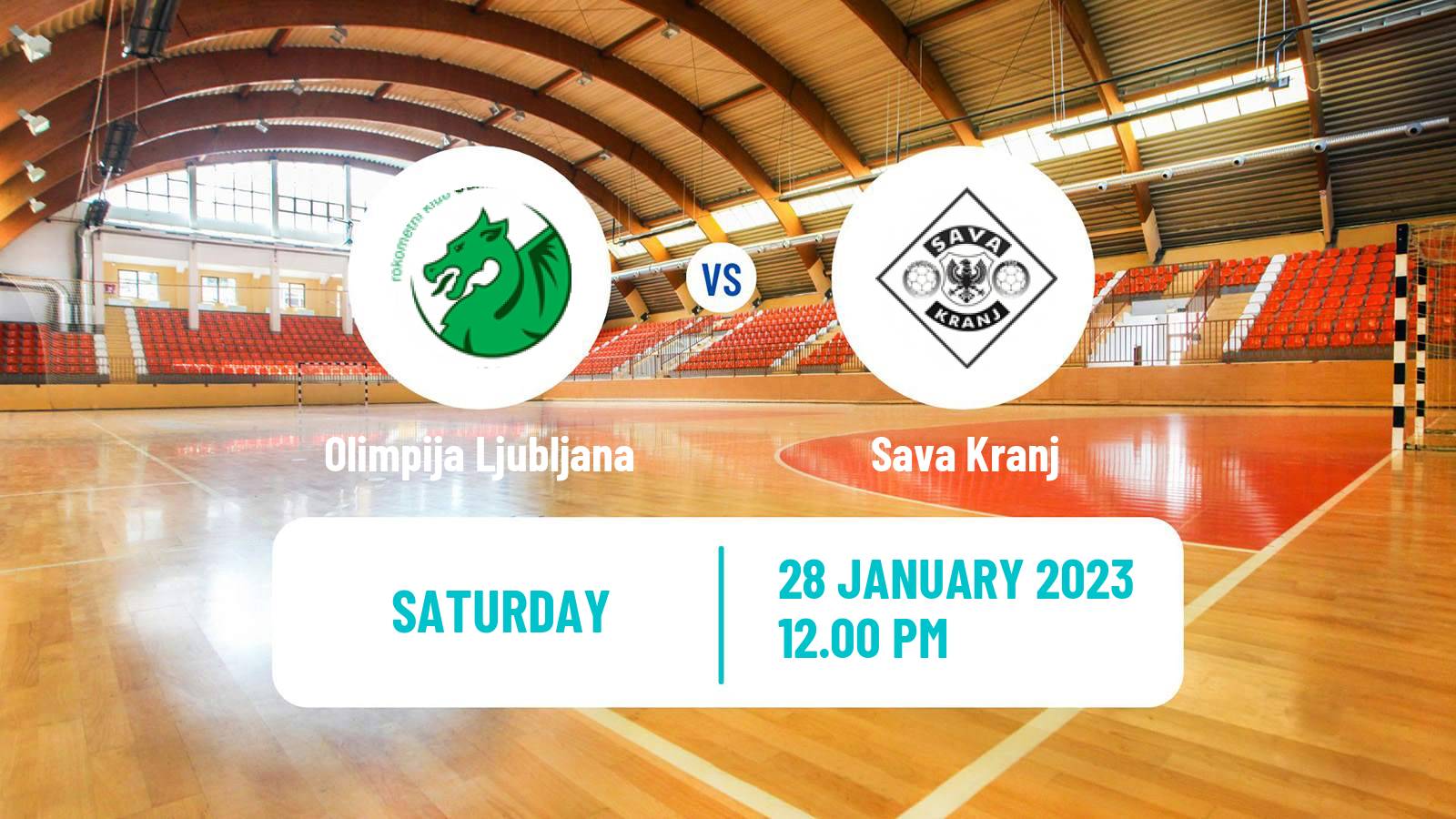 Handball Slovenian 1 A DRL Women Olimpija Ljubljana - Sava Kranj