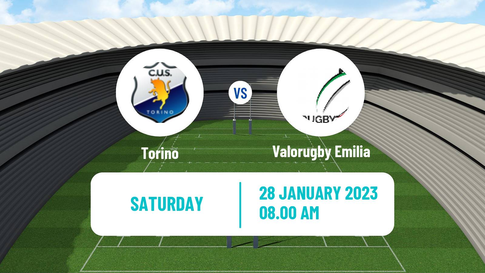 Rugby union Italian Top10 Rugby Union Torino - Valorugby Emilia