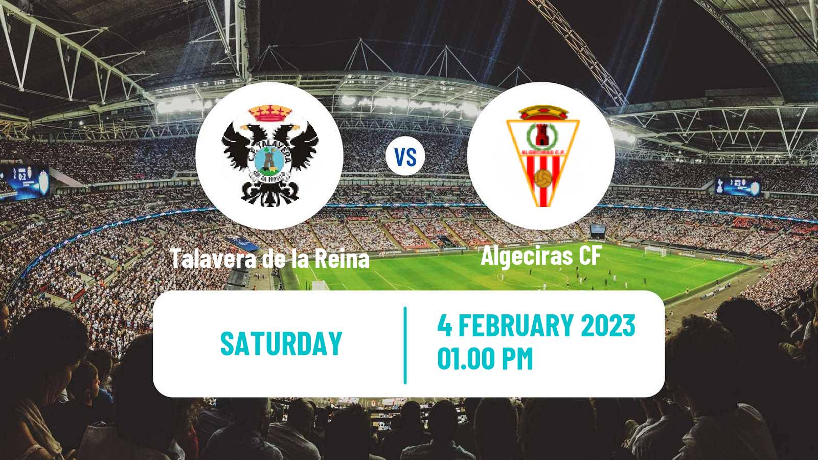 Soccer Spanish Primera RFEF Group 1 Talavera de la Reina - Algeciras