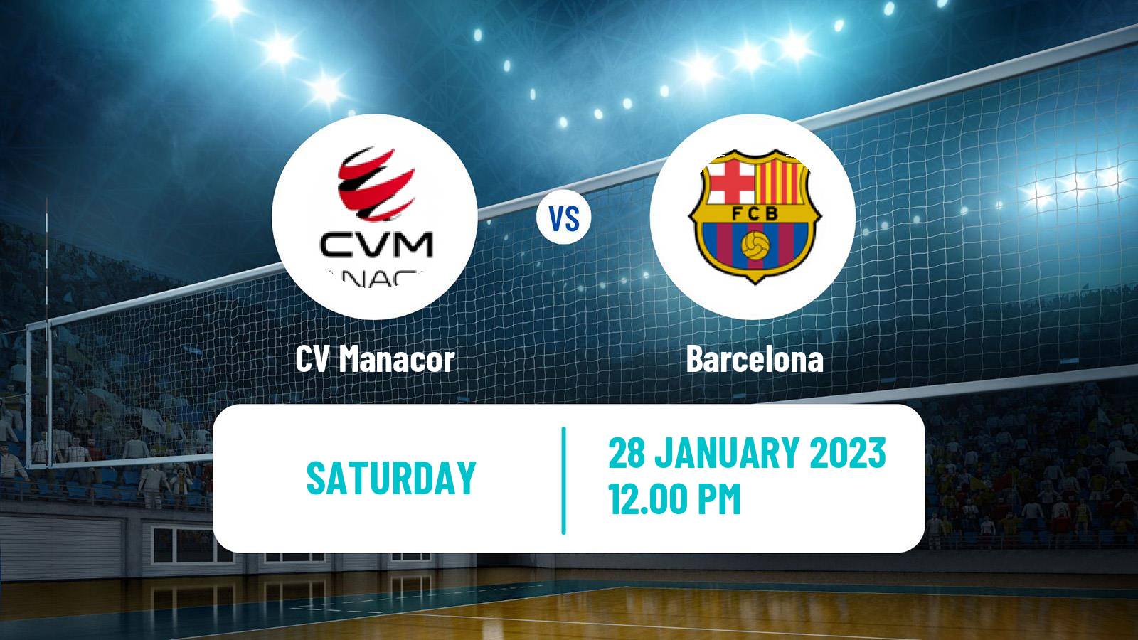 Volleyball Spanish SuperLiga Volleyball Manacor - Barcelona