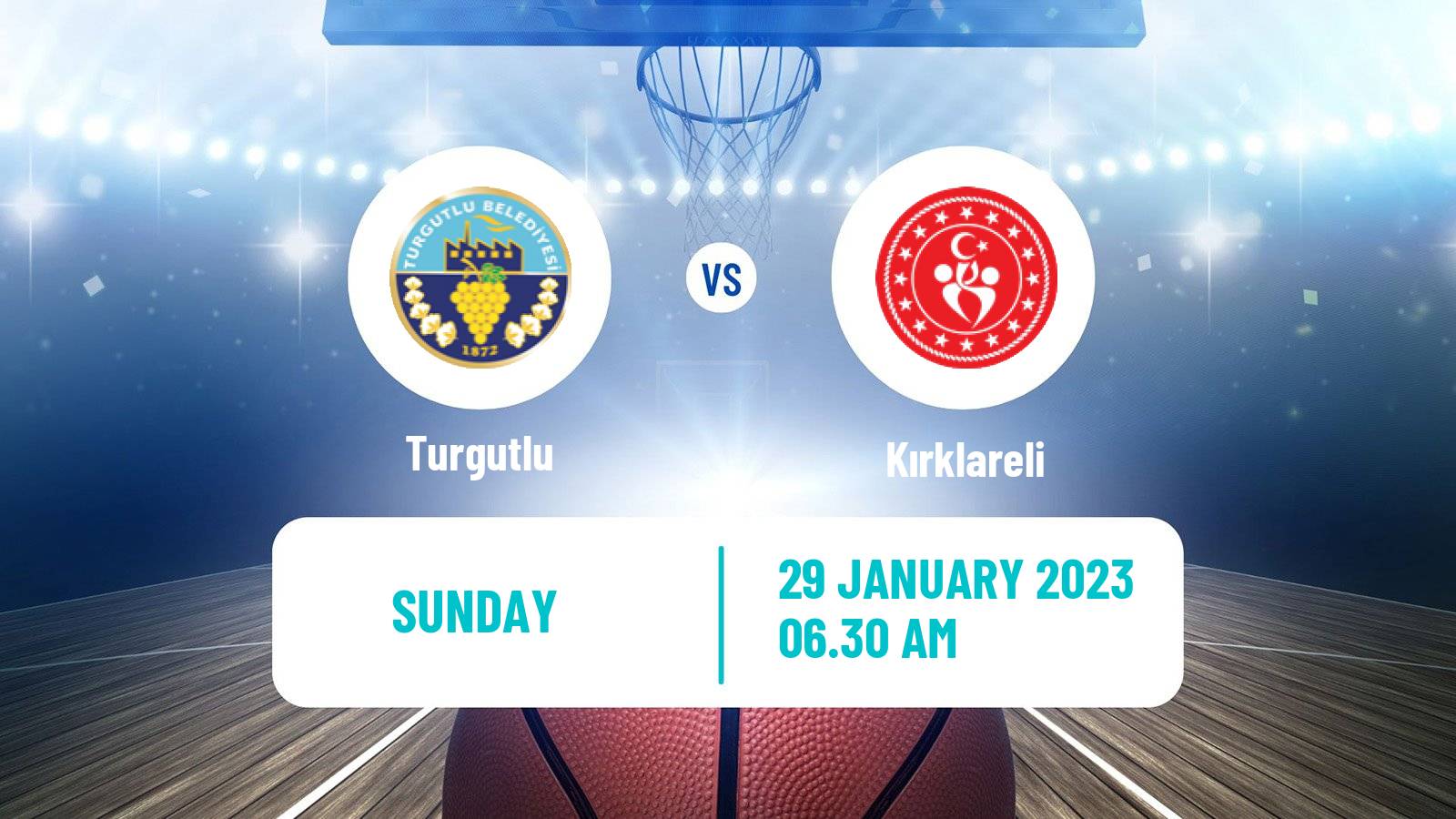 Basketball Turkish TKBL Women Turgutlu - Kırklareli