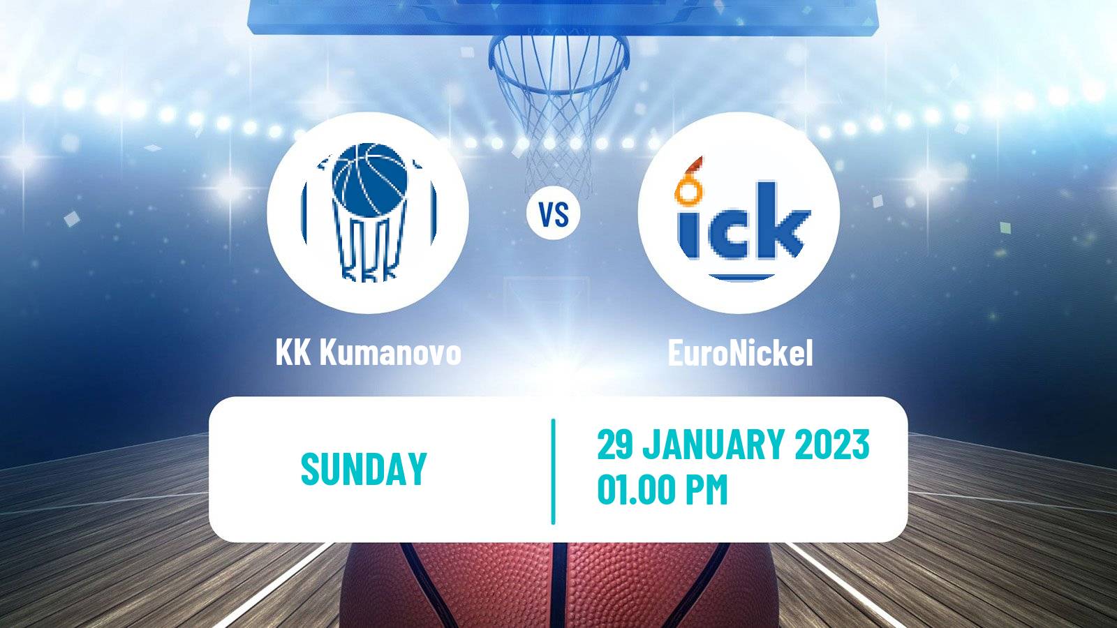 Basketball North Macedonian Prva Liga Basketball Kumanovo - EuroNickel