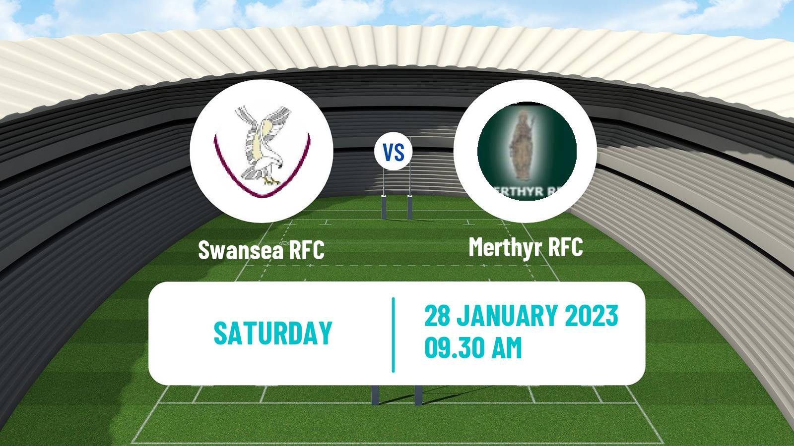 Rugby union Welsh Premier Division Rugby Union Swansea - Merthyr