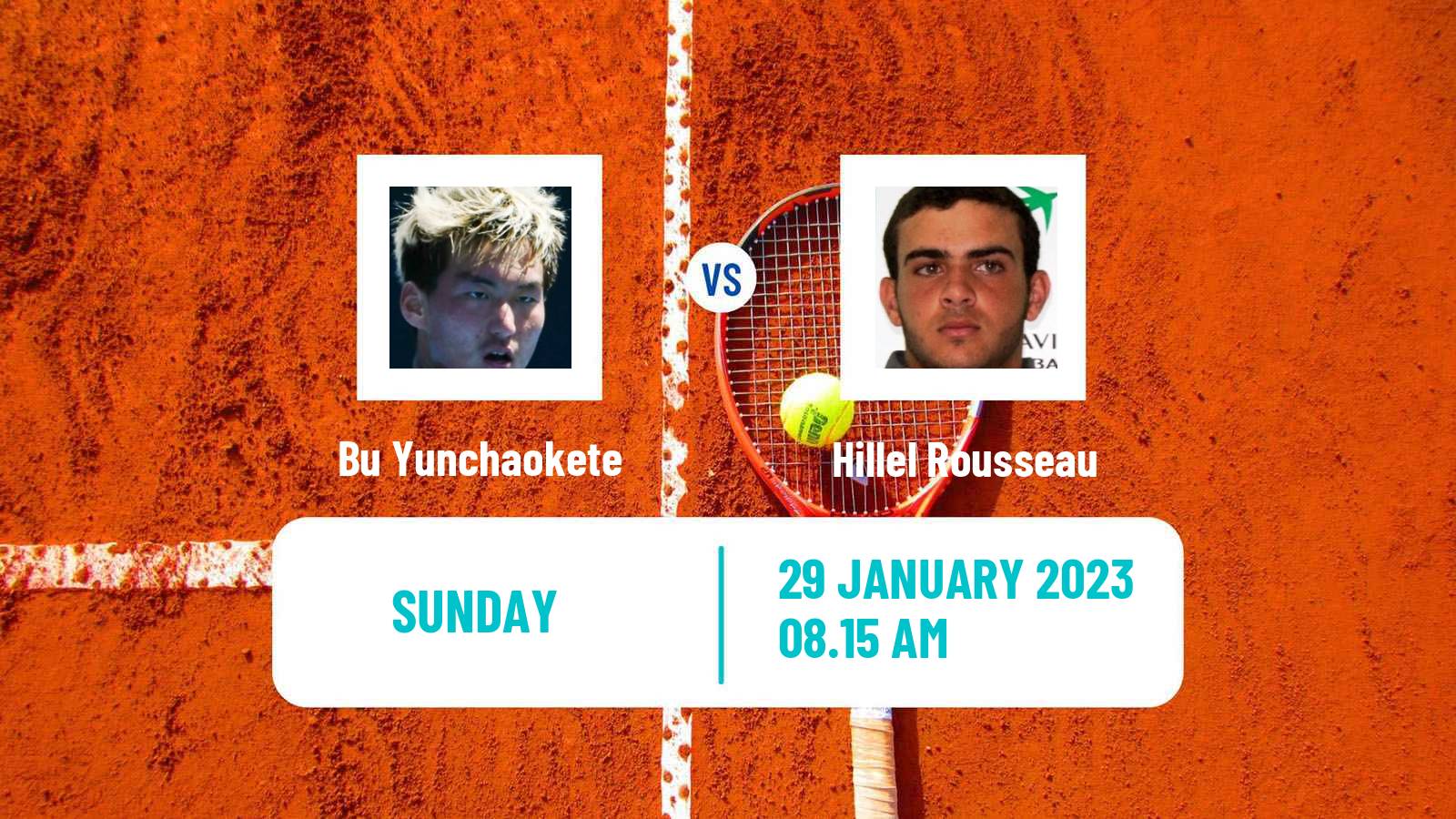 Tennis ATP Challenger Bu Yunchaokete - Hillel Rousseau
