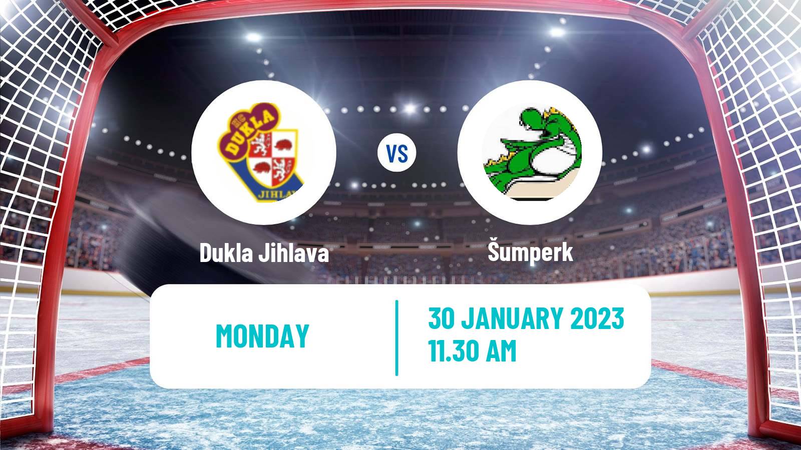 Hockey Czech Chance Liga Dukla Jihlava - Šumperk