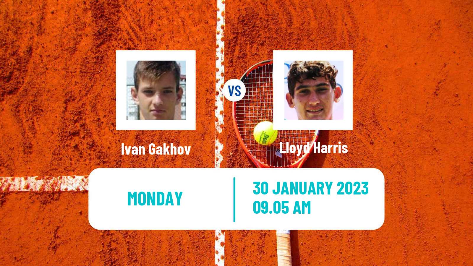 Tennis ATP Challenger Ivan Gakhov - Lloyd Harris