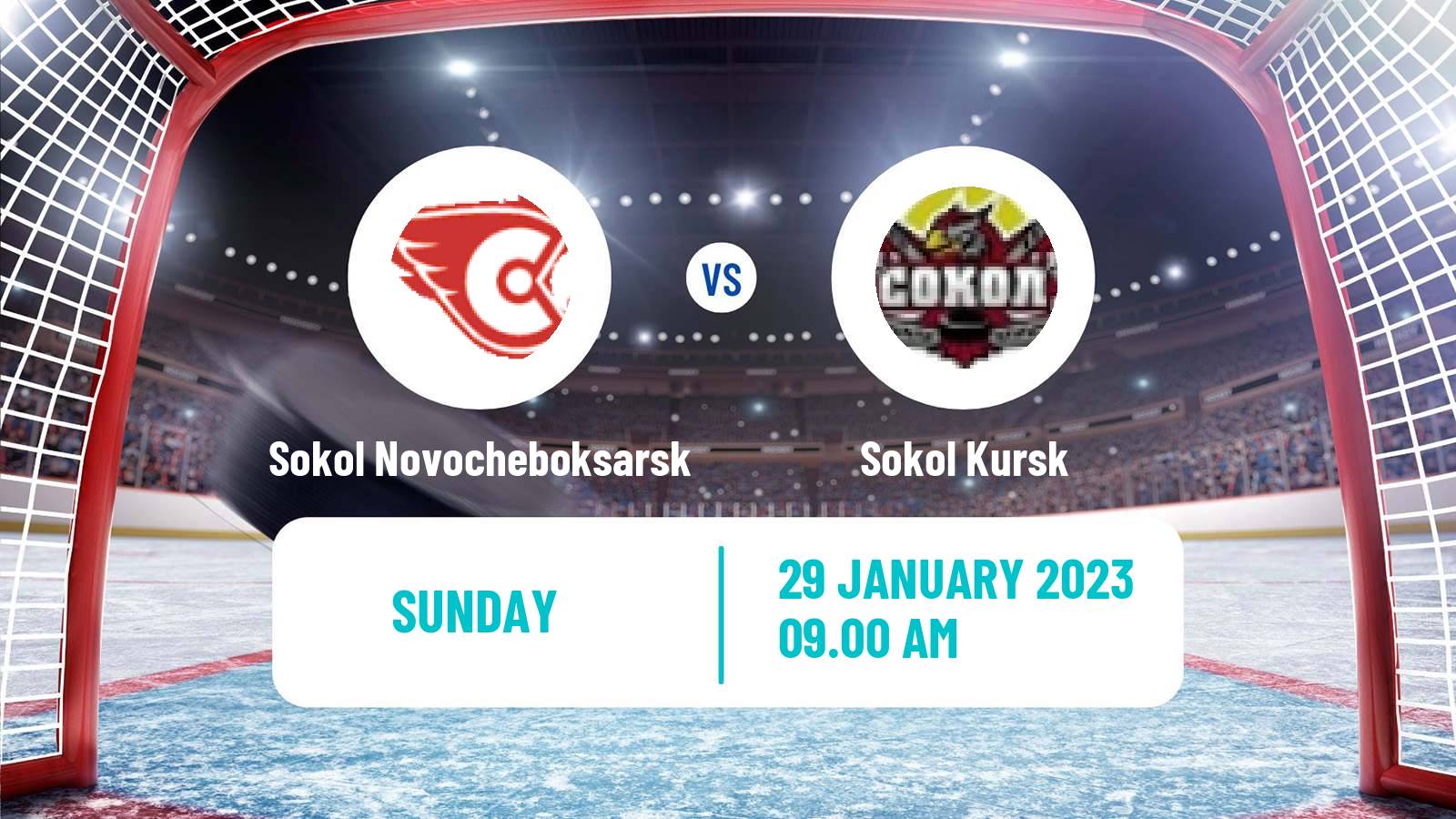 Hockey NMHL Sokol Novocheboksarsk - Sokol Kursk
