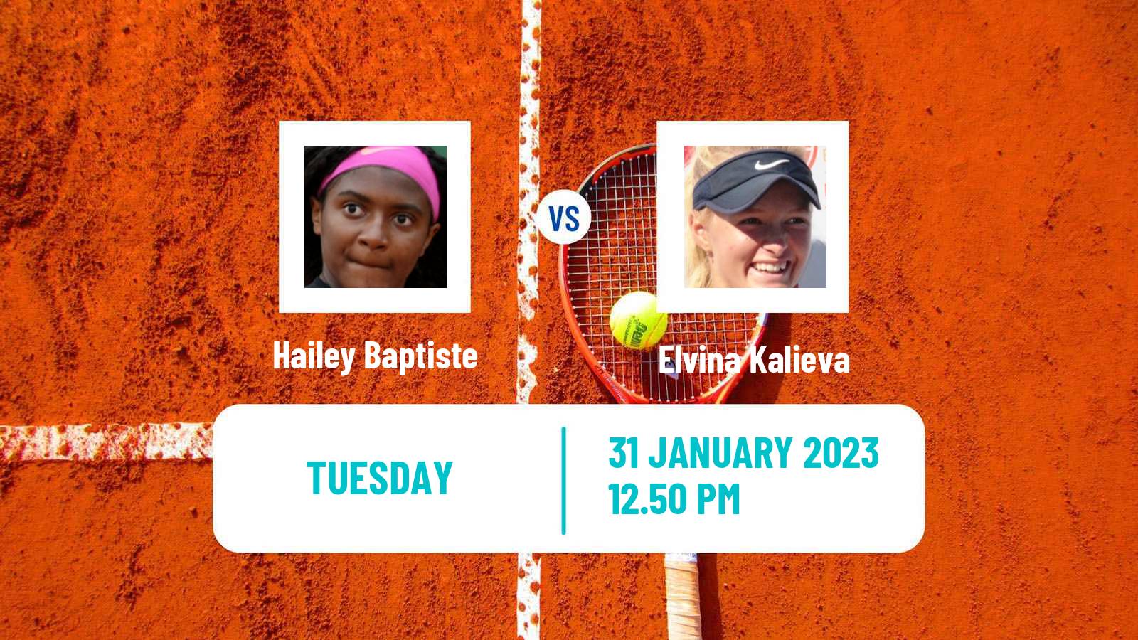 Tennis ATP Challenger Hailey Baptiste - Elvina Kalieva