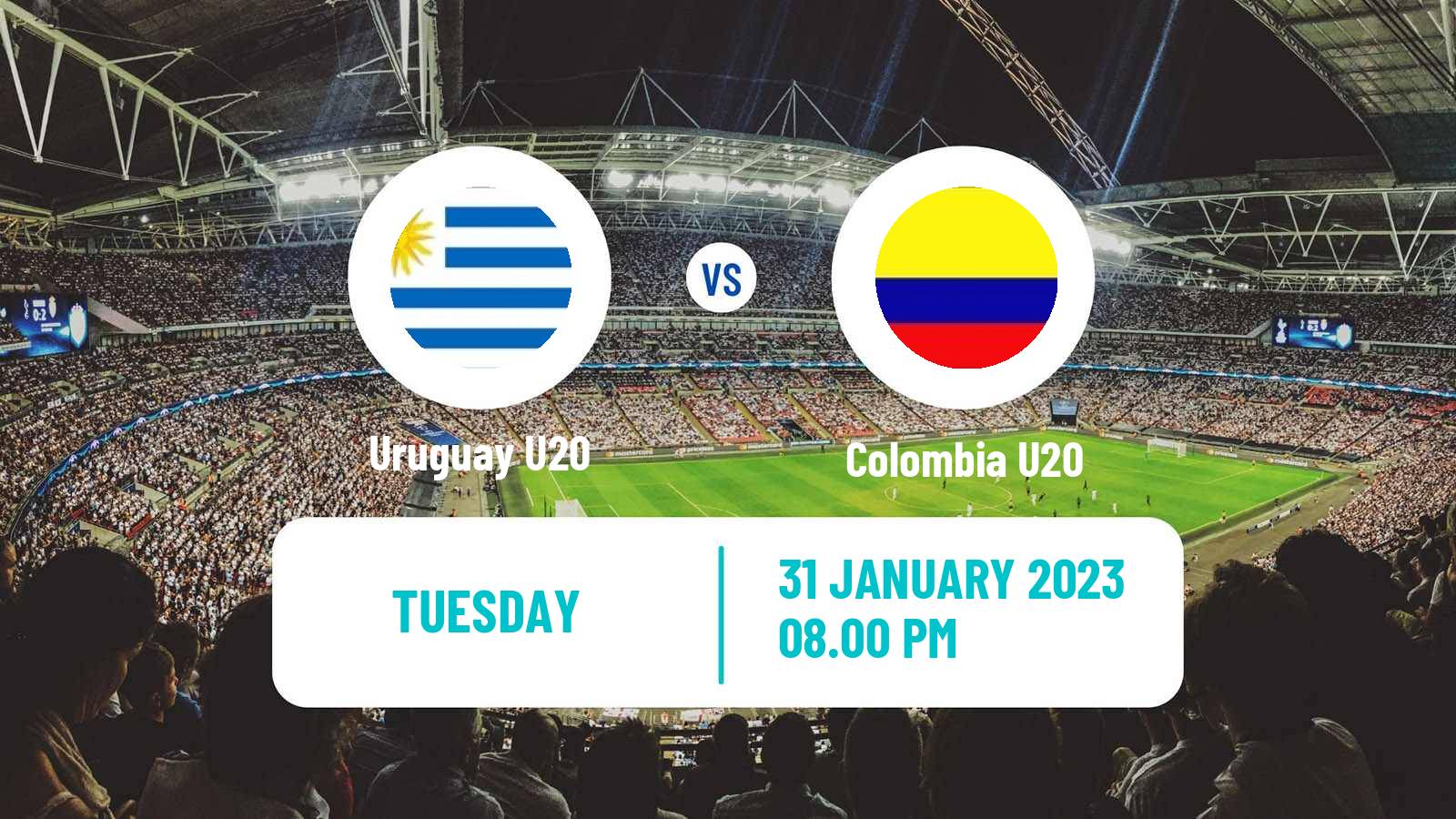 Soccer South American Championship U20 Uruguay U20 - Colombia U20