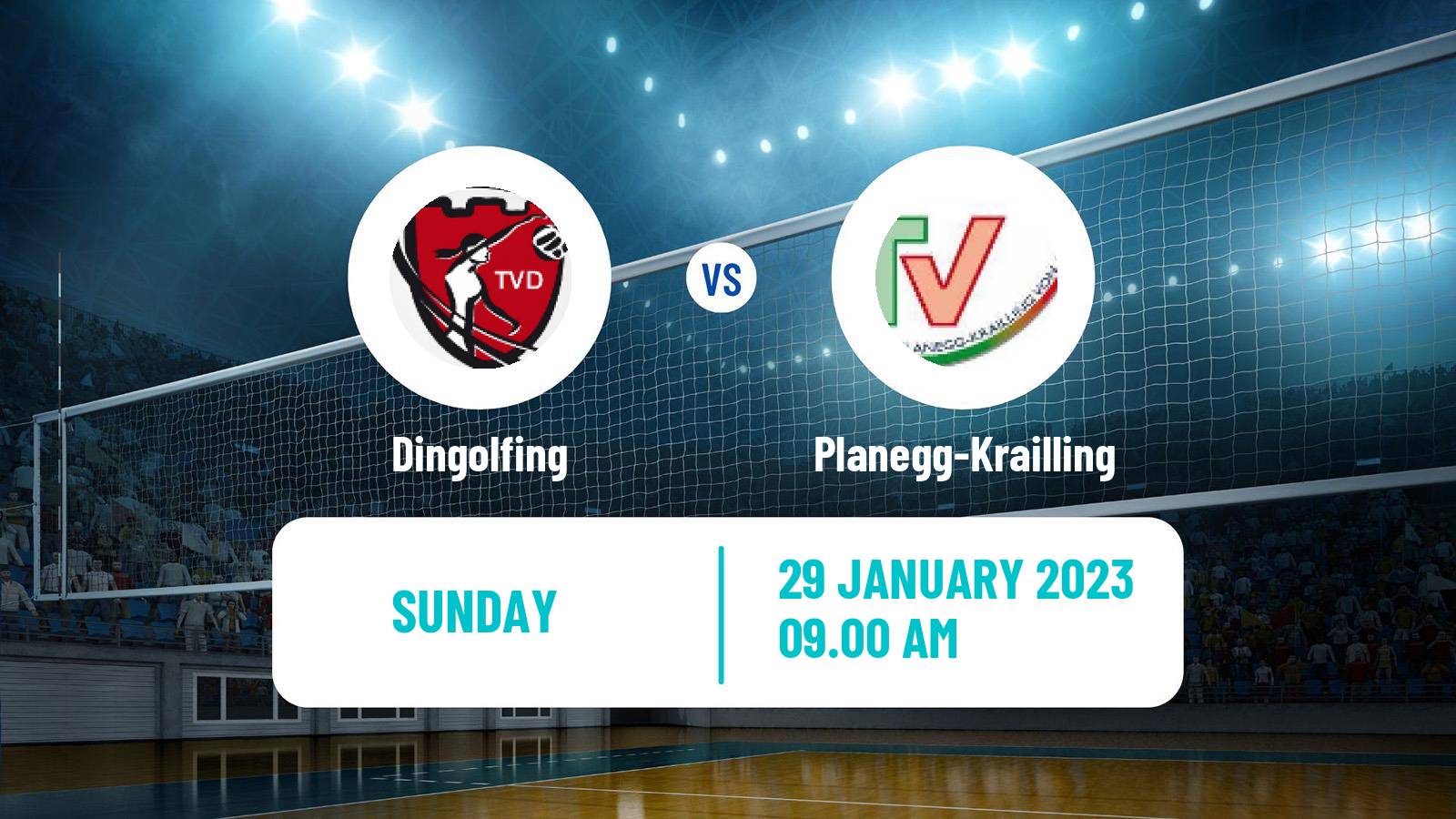 Volleyball German 2 Bundesliga South Volleyball Women Dingolfing - Planegg-Krailling