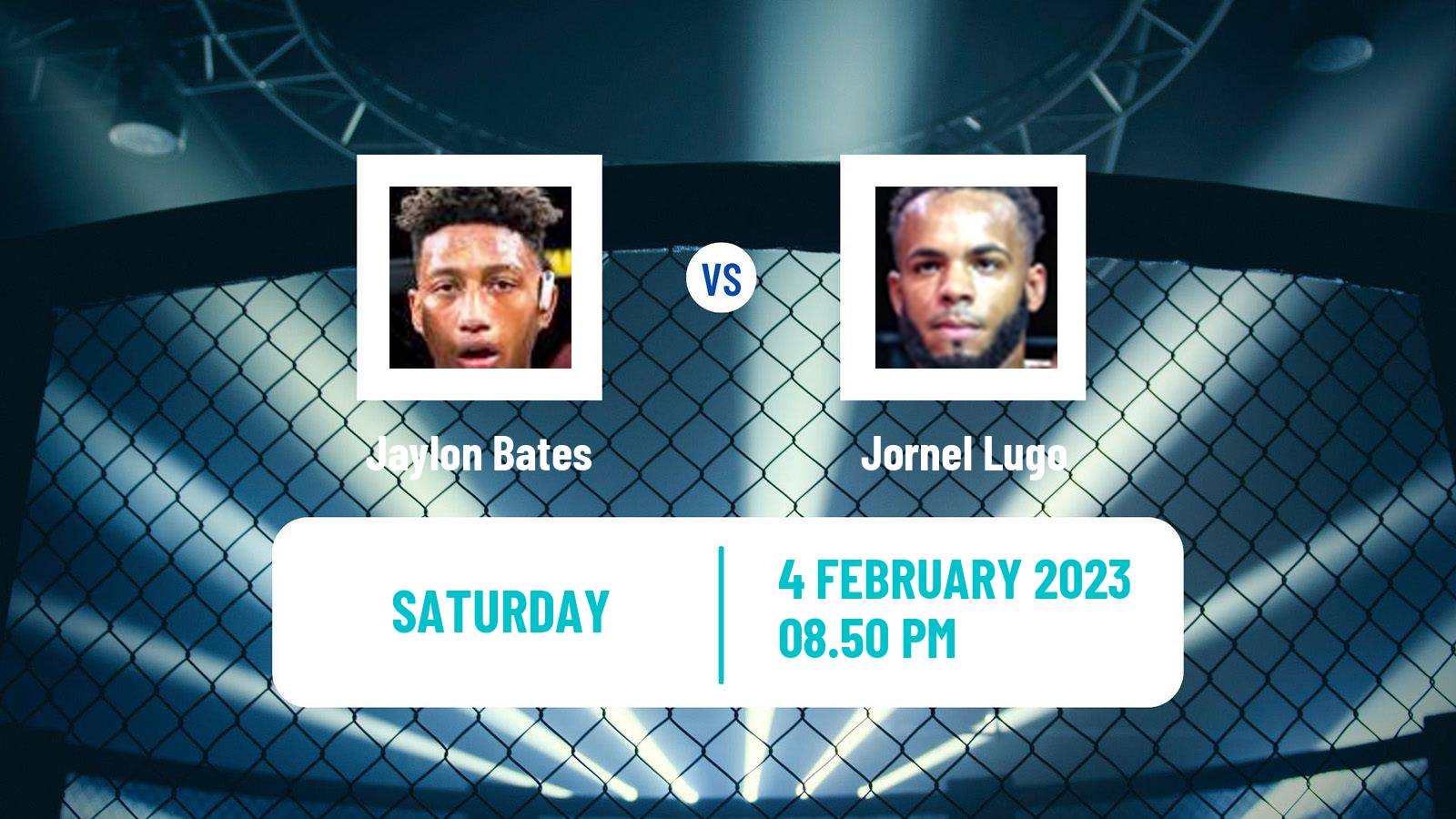 MMA MMA Jaylon Bates - Jornel Lugo