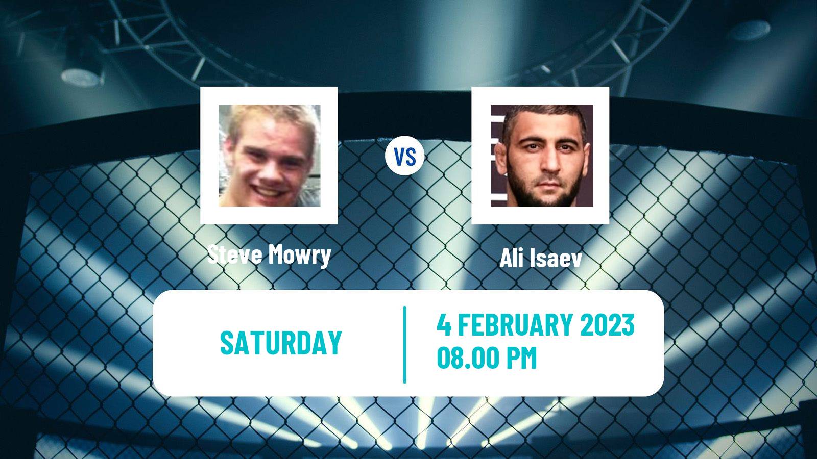 MMA MMA Steve Mowry - Ali Isaev