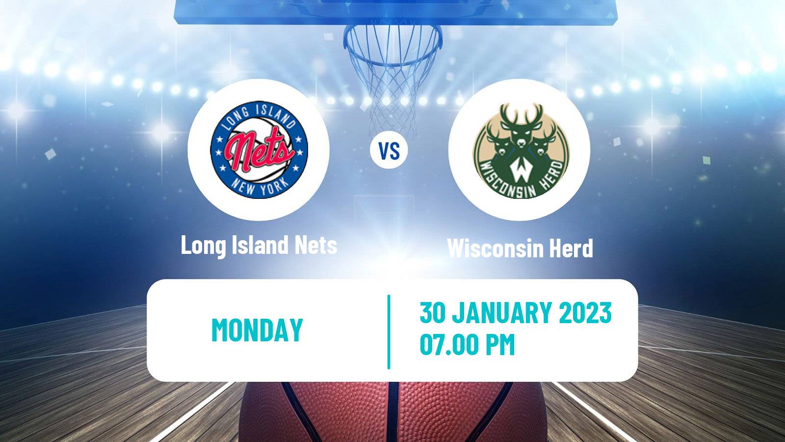 Basketball NBA G-League Long Island Nets - Wisconsin Herd