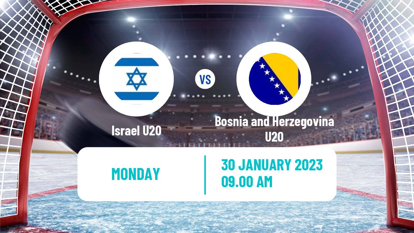Hockey IIHF World U20 Championship III Israel U20 - Bosnia and Herzegovina U20