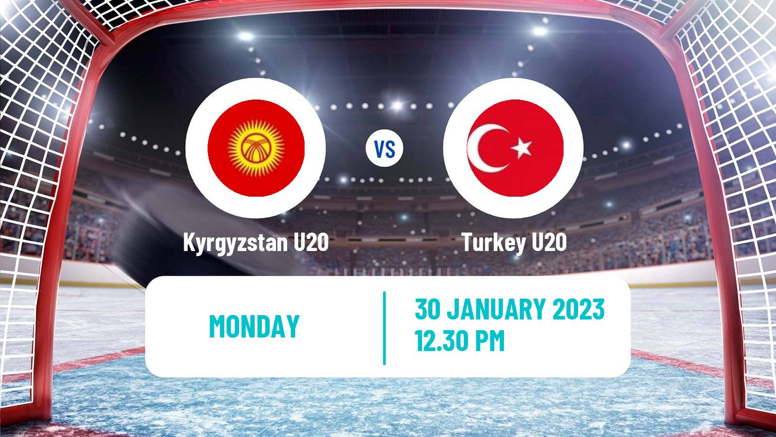 Hockey IIHF World U20 Championship III Kyrgyzstan U20 - Turkey U20