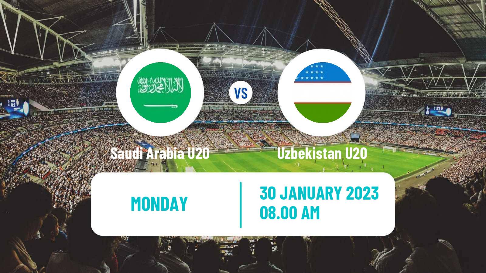 Soccer Friendly Saudi Arabia U20 - Uzbekistan U20