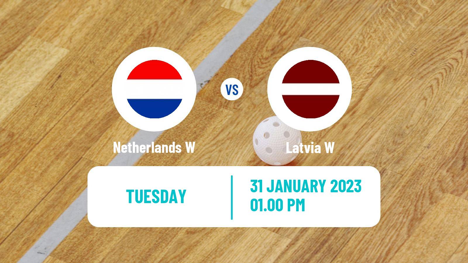 Floorball World Championship Floorball Women Netherlands W - Latvia W