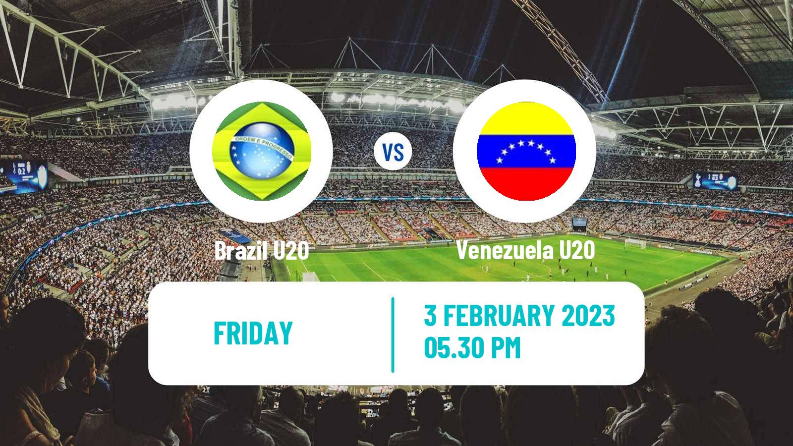 Soccer South American Championship U20 Brazil U20 - Venezuela U20