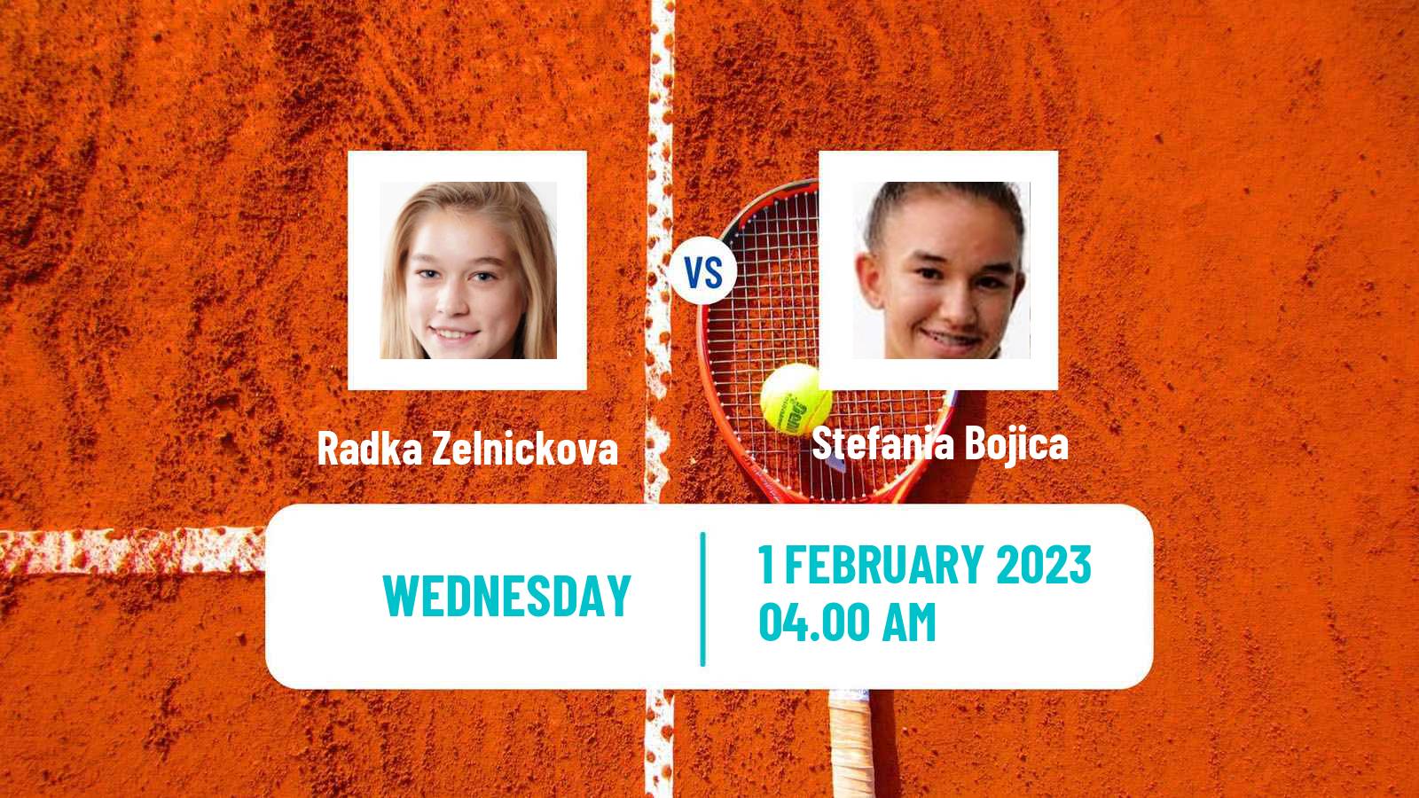Tennis ITF Tournaments Radka Zelnickova - Stefania Bojica
