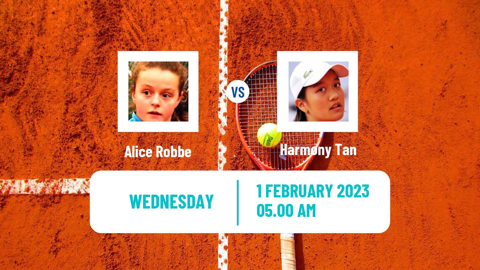 Tennis ITF Tournaments Alice Robbe - Harmony Tan