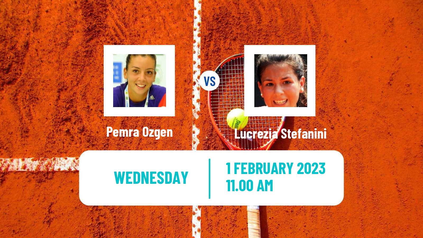 Tennis ITF Tournaments Pemra Ozgen - Lucrezia Stefanini