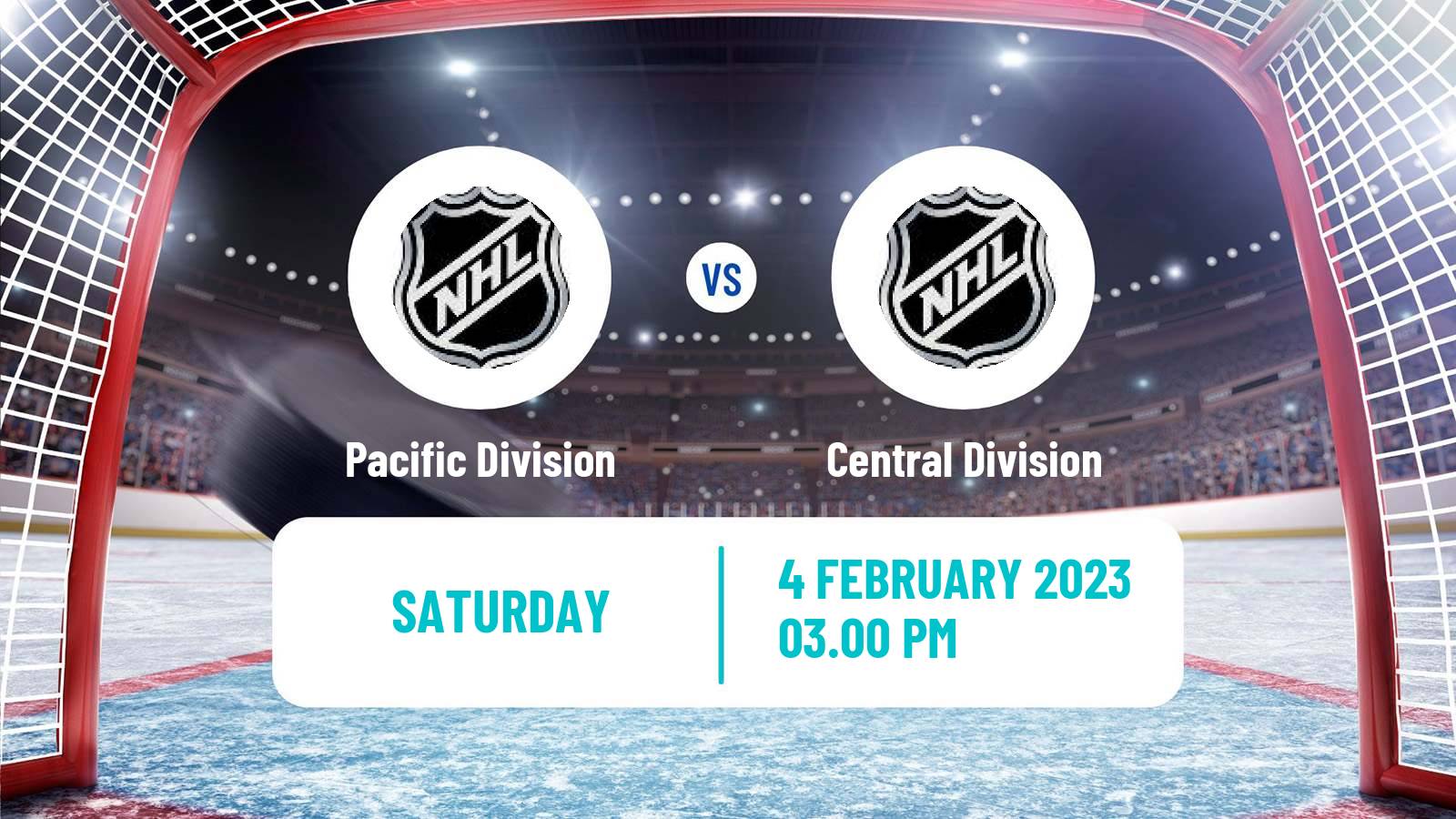 Hockey NHL Pacific Division - Central Division