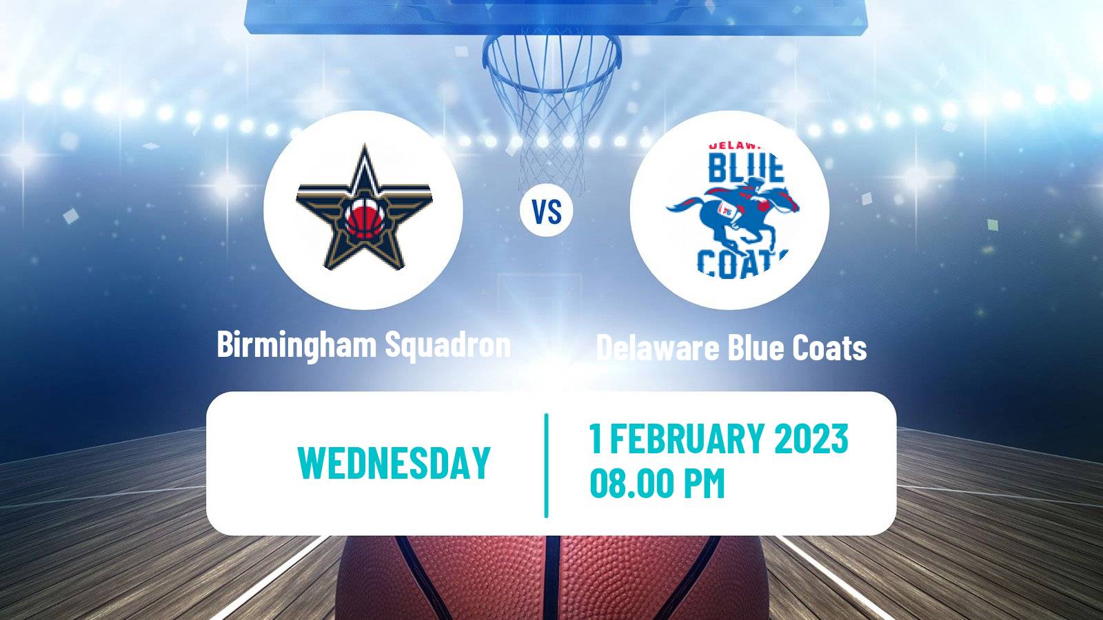 Basketball NBA G-League Birmingham Squadron - Delaware Blue Coats