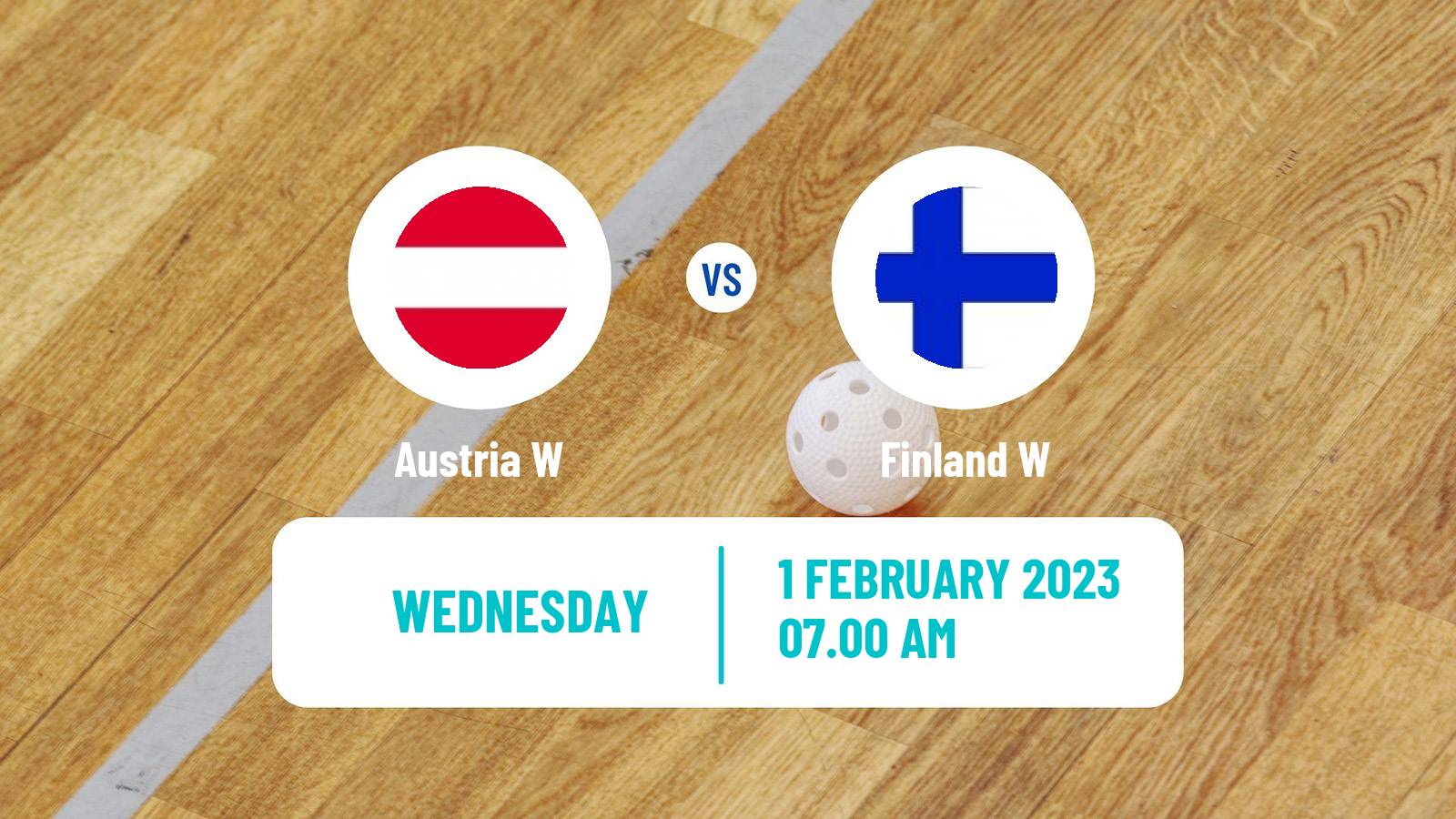 Floorball World Championship Floorball Women Austria W - Finland W