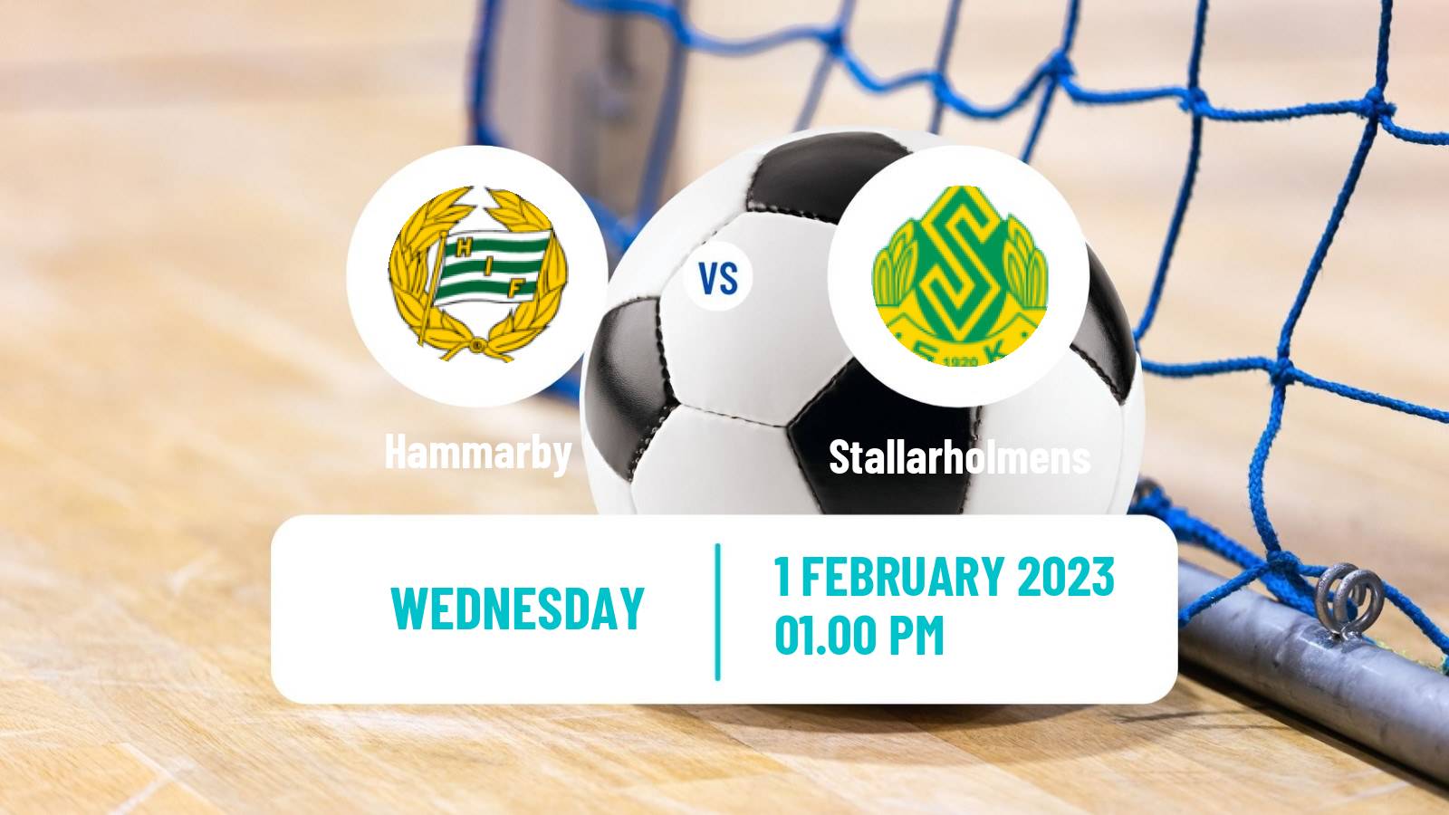 Futsal Svenska Futsalligan Hammarby - Stallarholmens