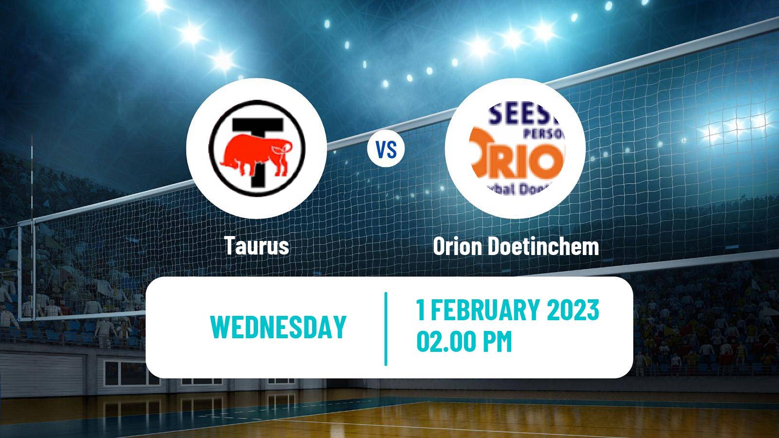 Volleyball Dutch Eredivisie Volleyball Taurus - Orion Doetinchem