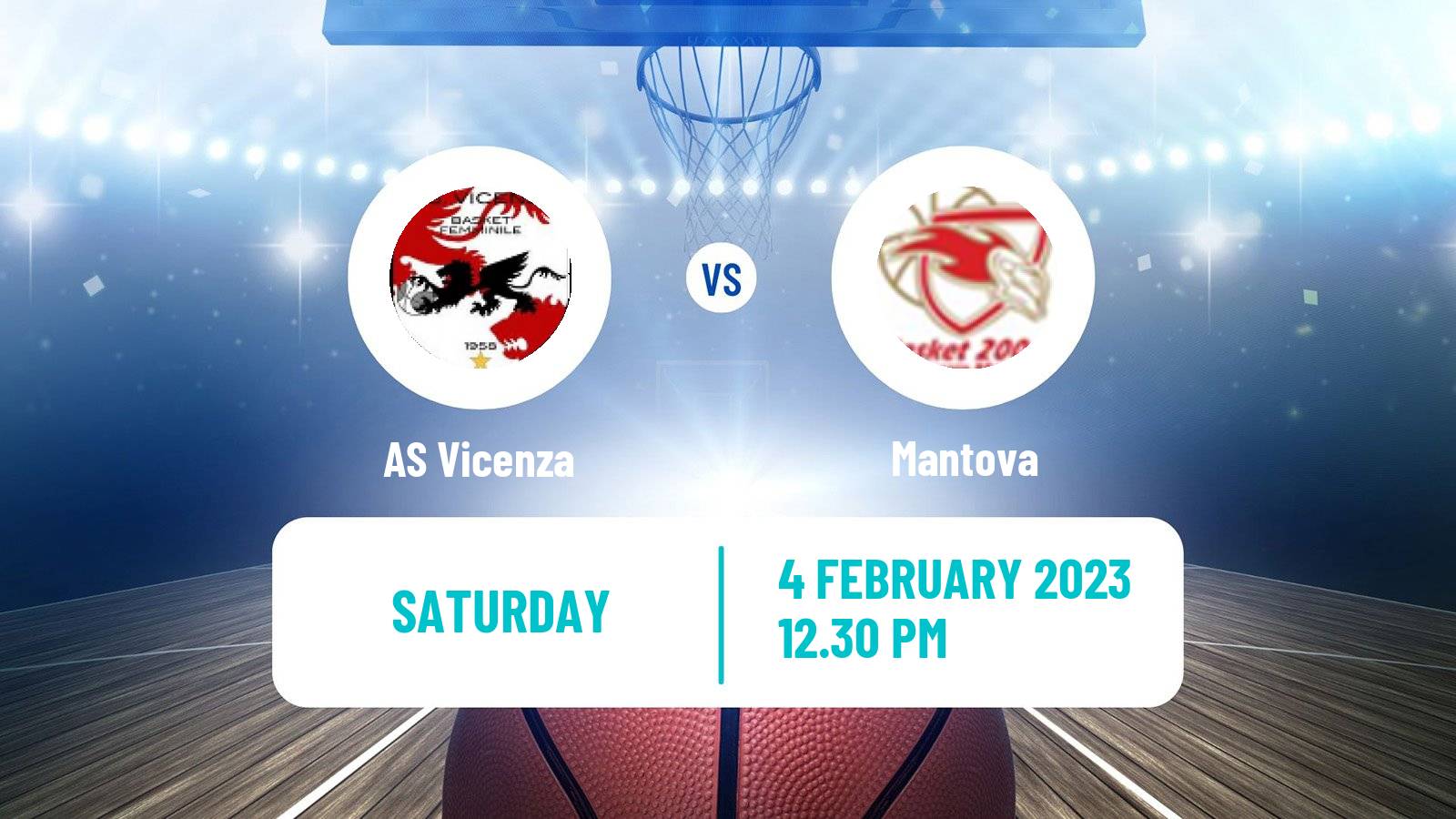 Basketball Italian Serie A2 North Basketball Women Vicenza - Mantova