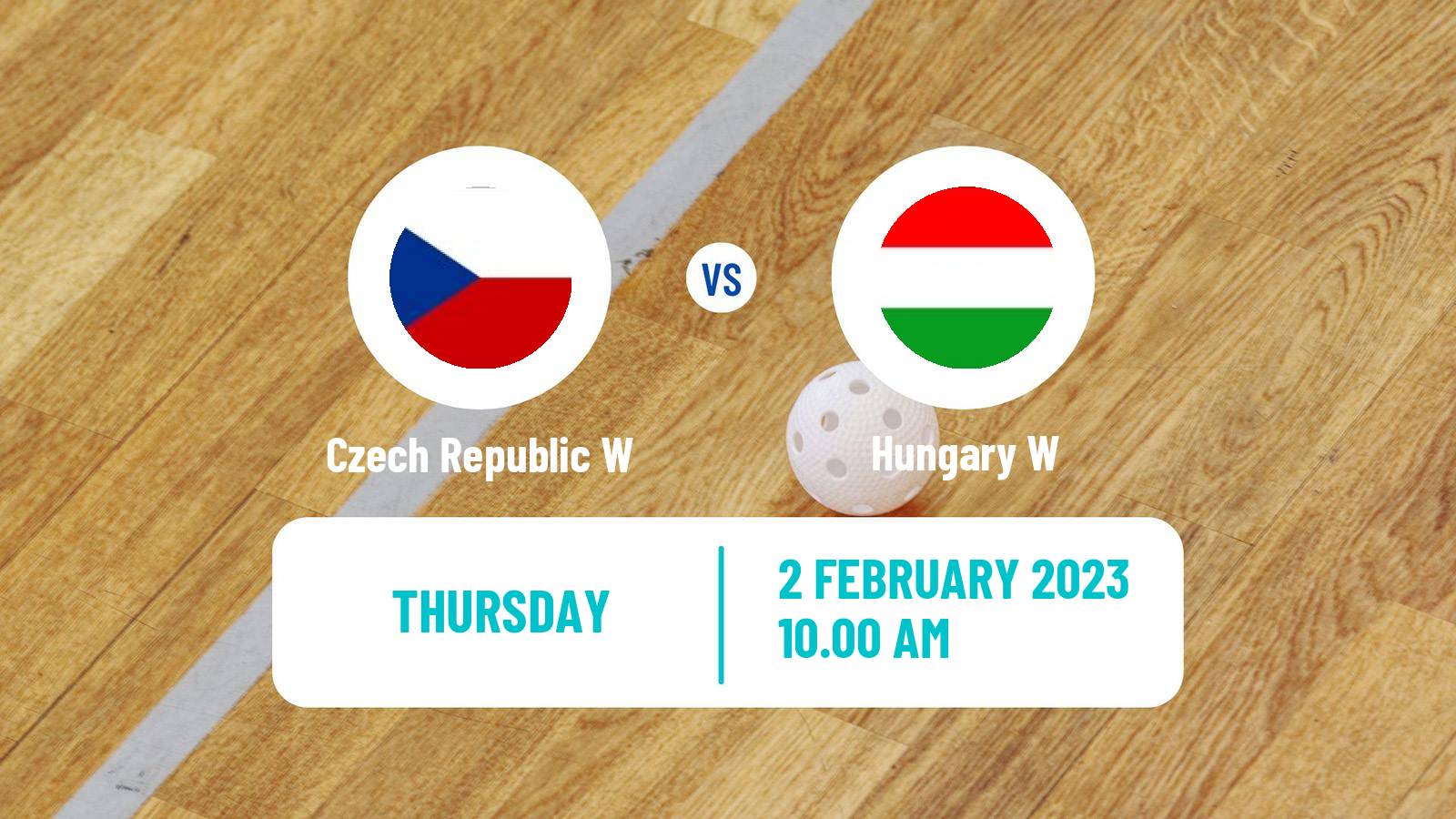 Floorball World Championship Floorball Women Czech Republic W - Hungary W