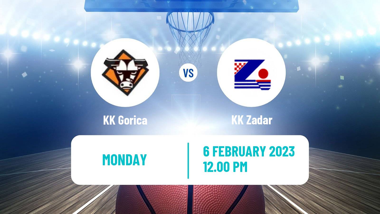 Basketball Croatian Premijer Liga Basketball Gorica - KK Zadar