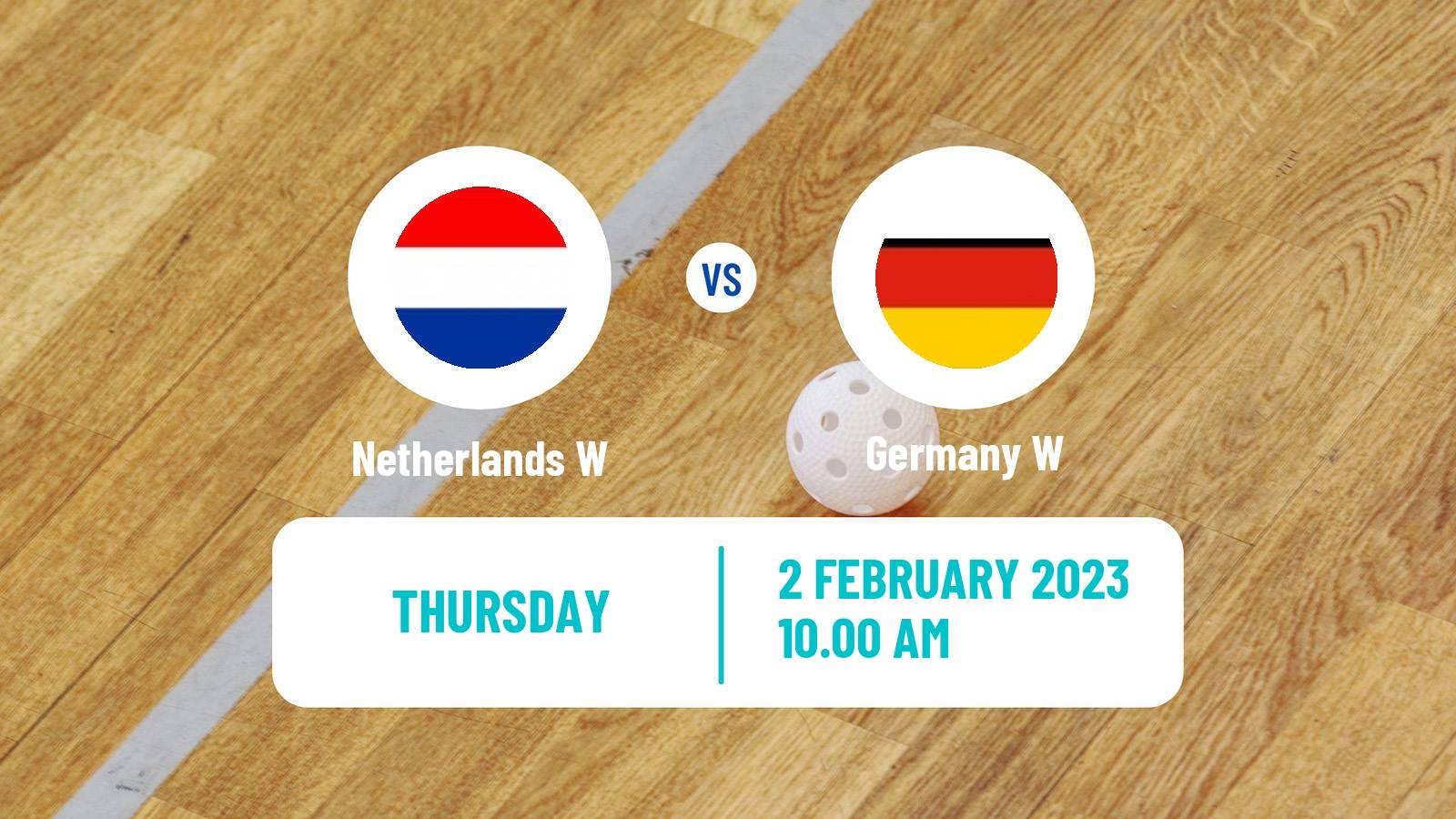 Floorball World Championship Floorball Women Netherlands W - Germany W