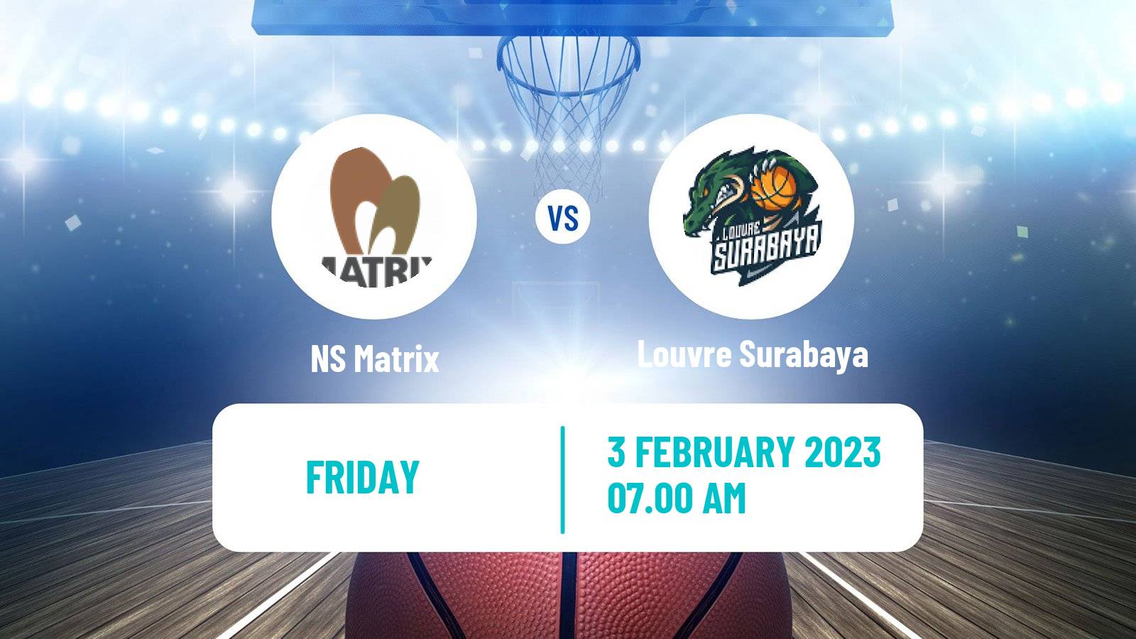 Basketball ASEAN Basketball League NS Matrix - Louvre Surabaya