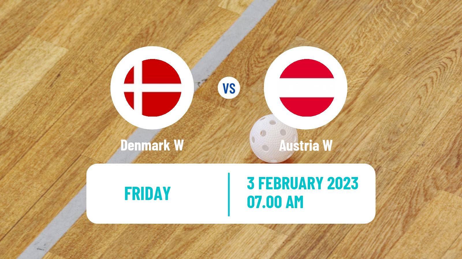 Floorball World Championship Floorball Women Denmark W - Austria W