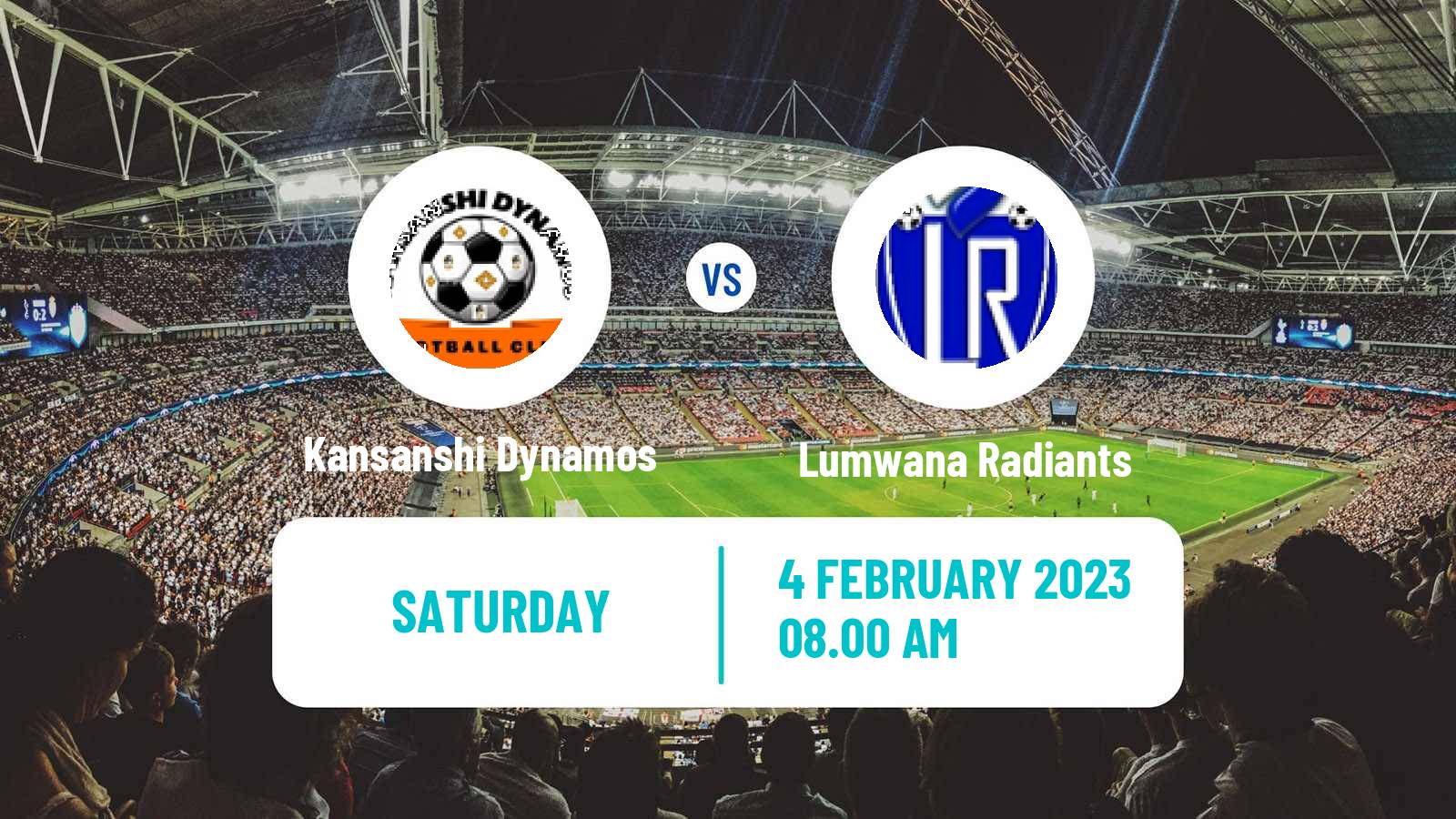 Soccer Zambian Premier League Kansanshi Dynamos - Lumwana Radiants