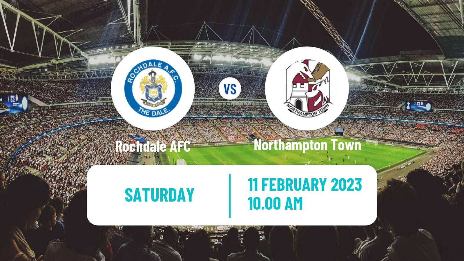 Soccer English League Two Rochdale - Northampton Town