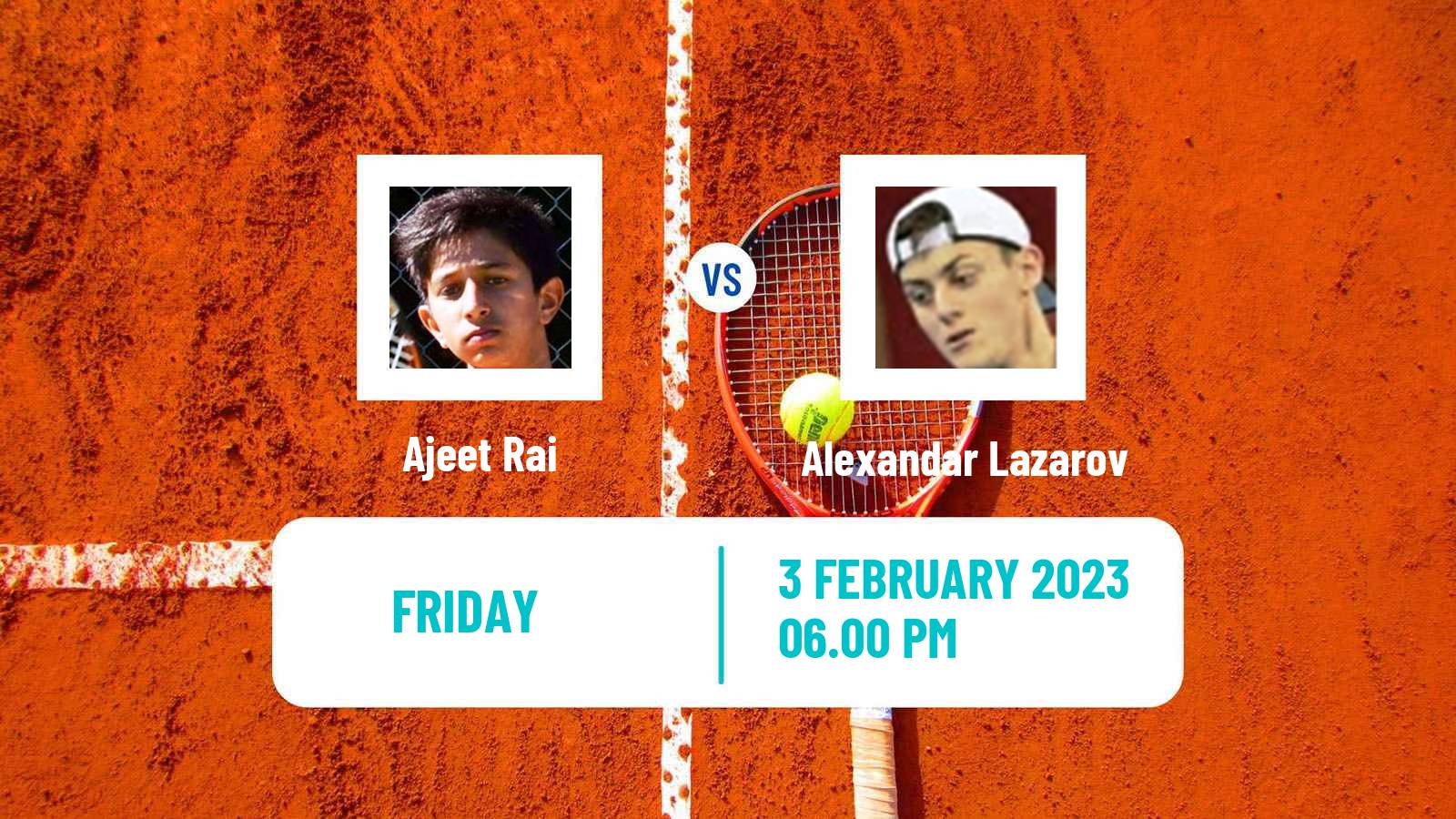 Tennis Davis Cup World Group I Ajeet Rai - Alexandar Lazarov