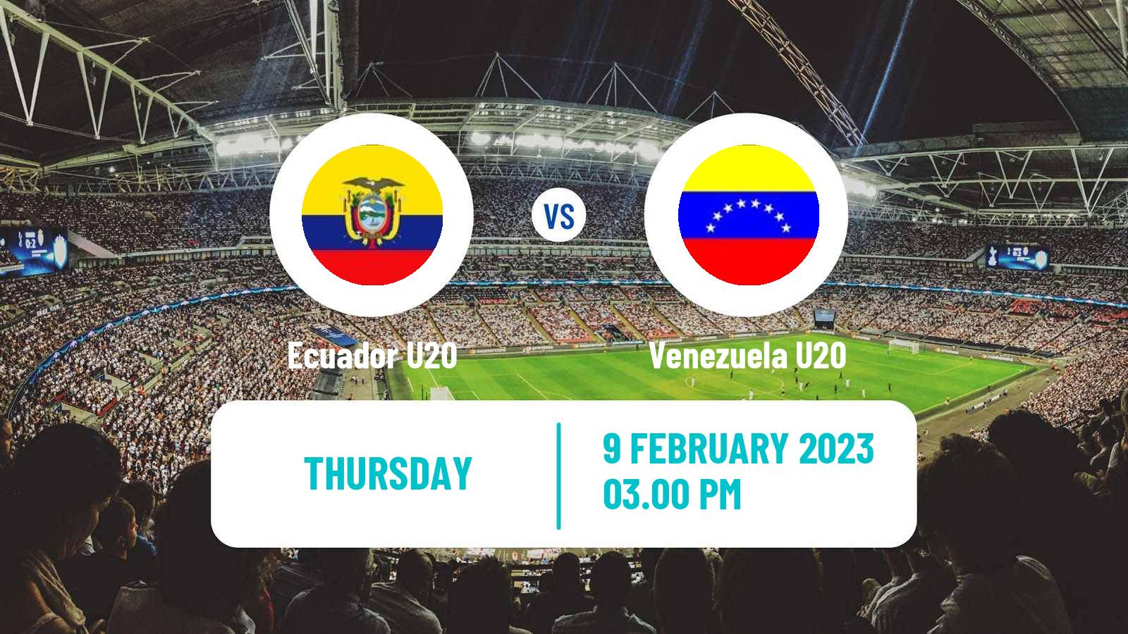 Soccer South American Championship U20 Ecuador U20 - Venezuela U20