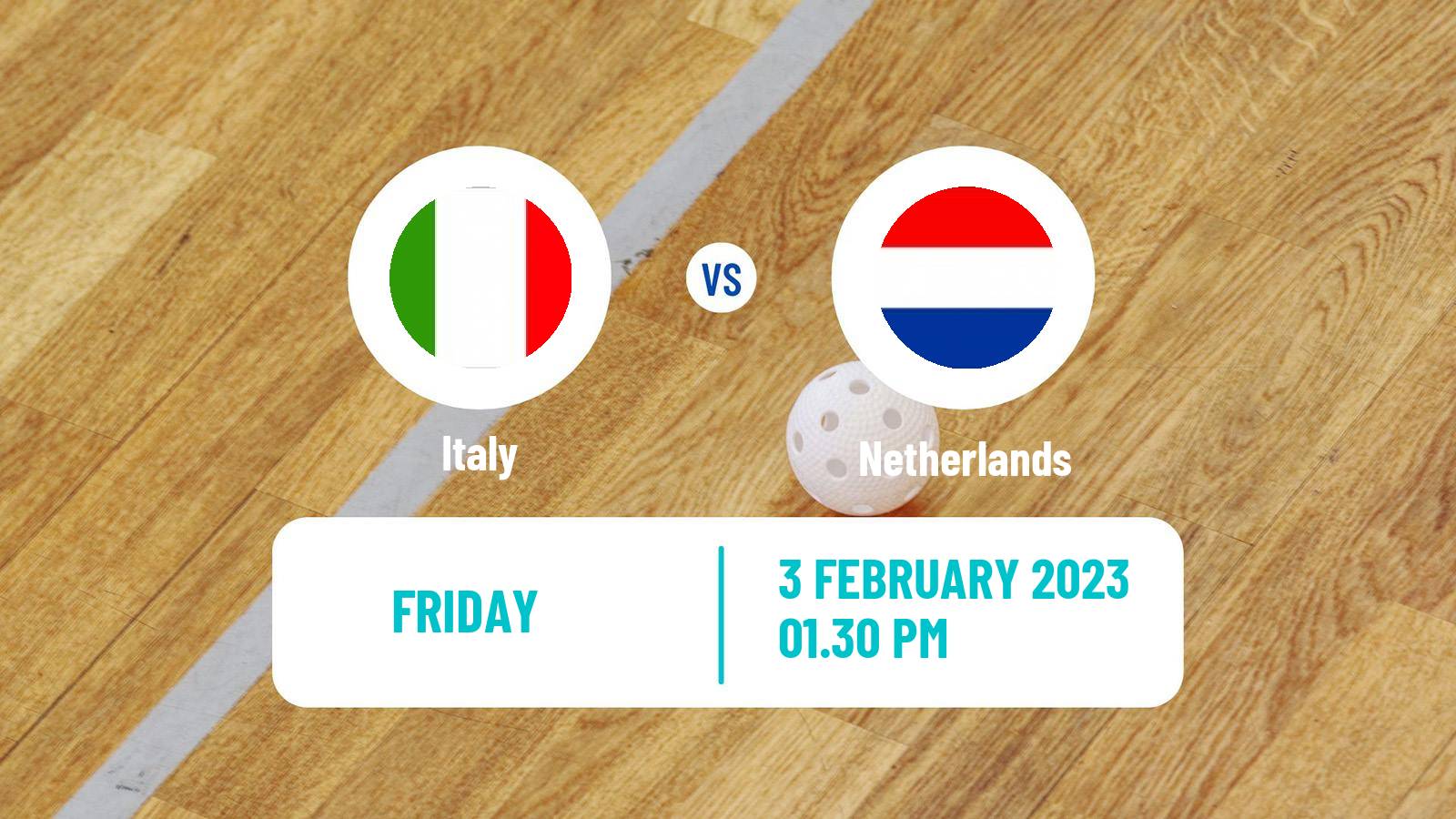 Floorball Friendly International Floorball Italy - Netherlands