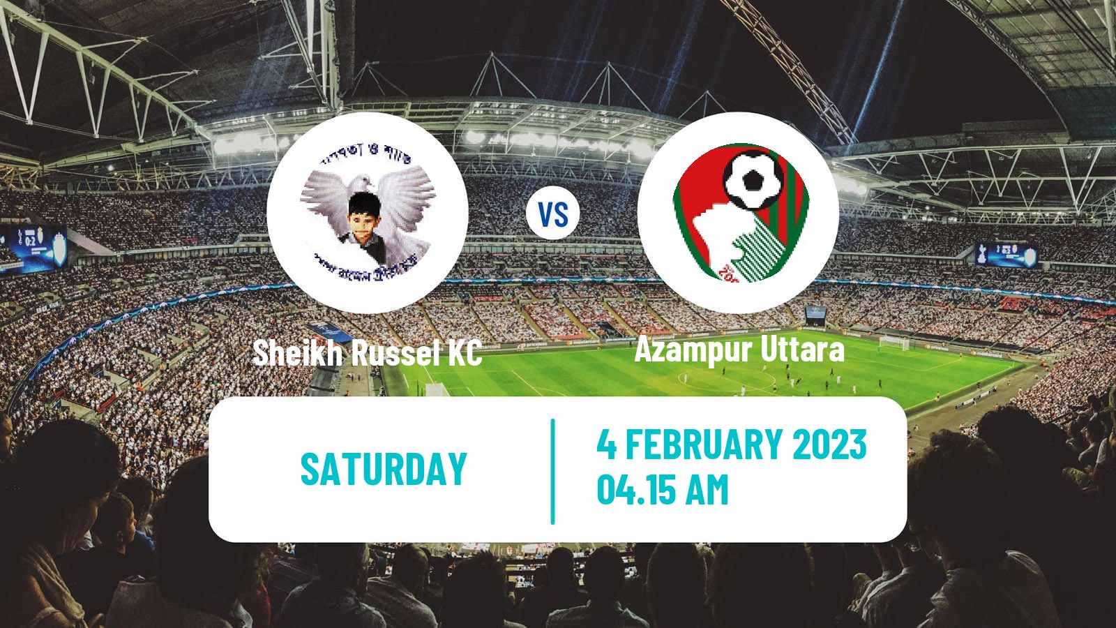 Soccer Bangladesh Premier League Football Sheikh Russel KC - Azampur Uttara