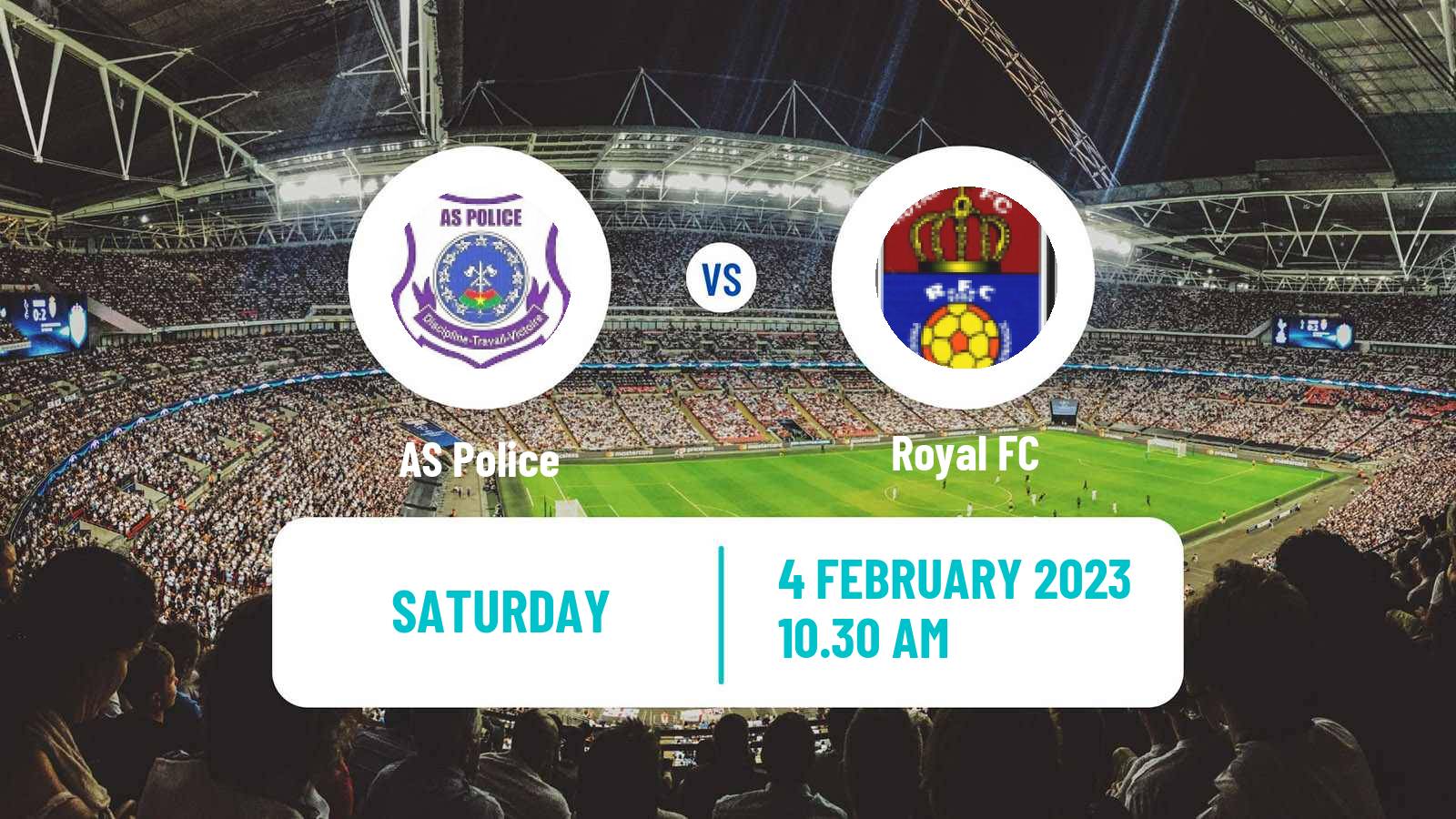 Soccer Burkina Faso Premier League AS Police - Royal FC