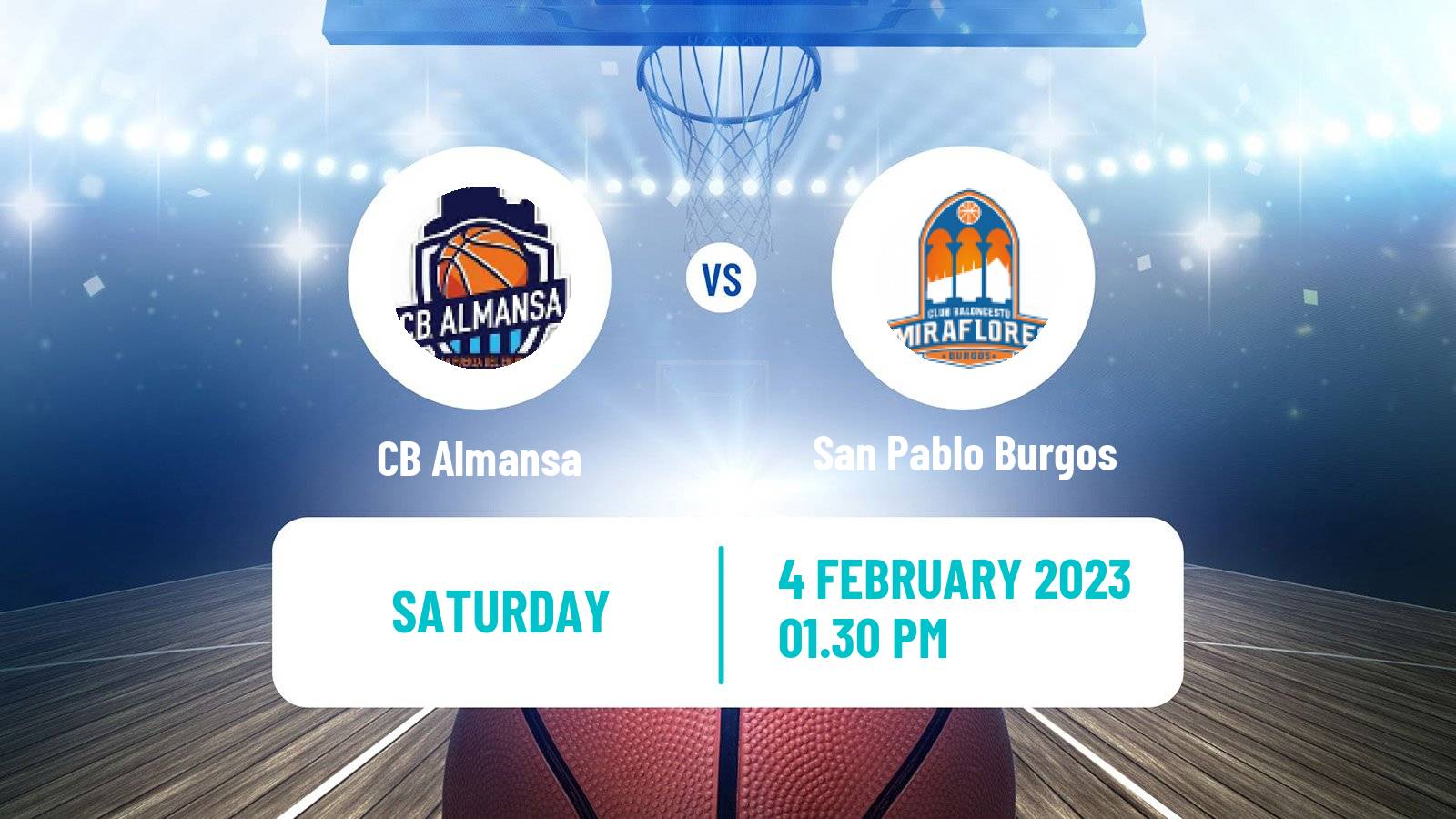 Basketball Spanish LEB Oro Almansa - San Pablo Burgos