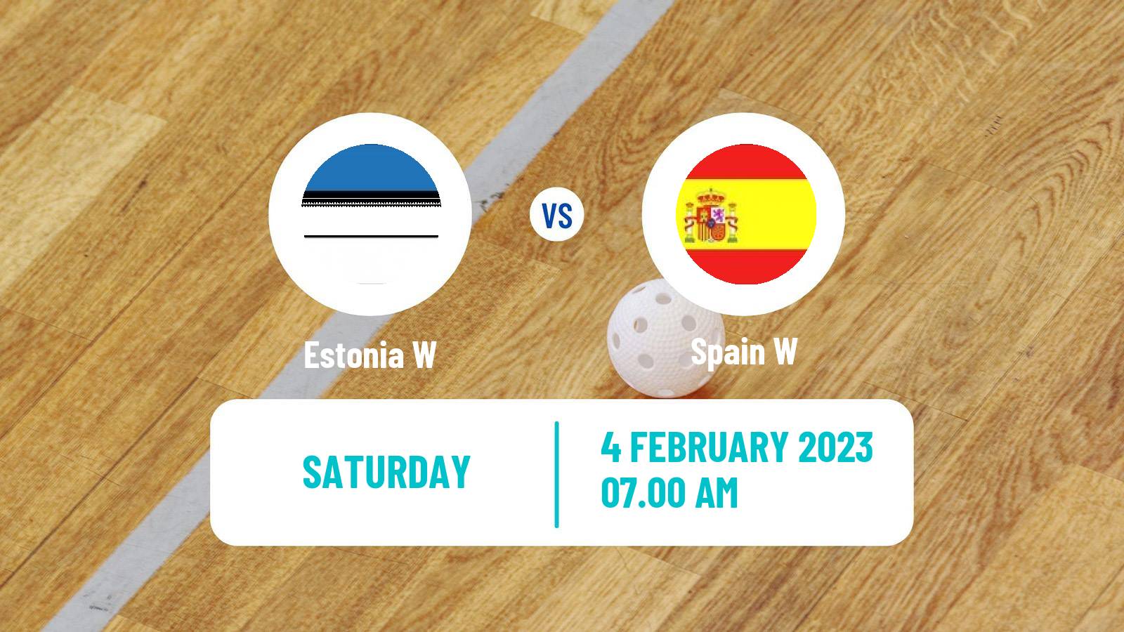 Floorball World Championship Floorball Women Estonia W - Spain W