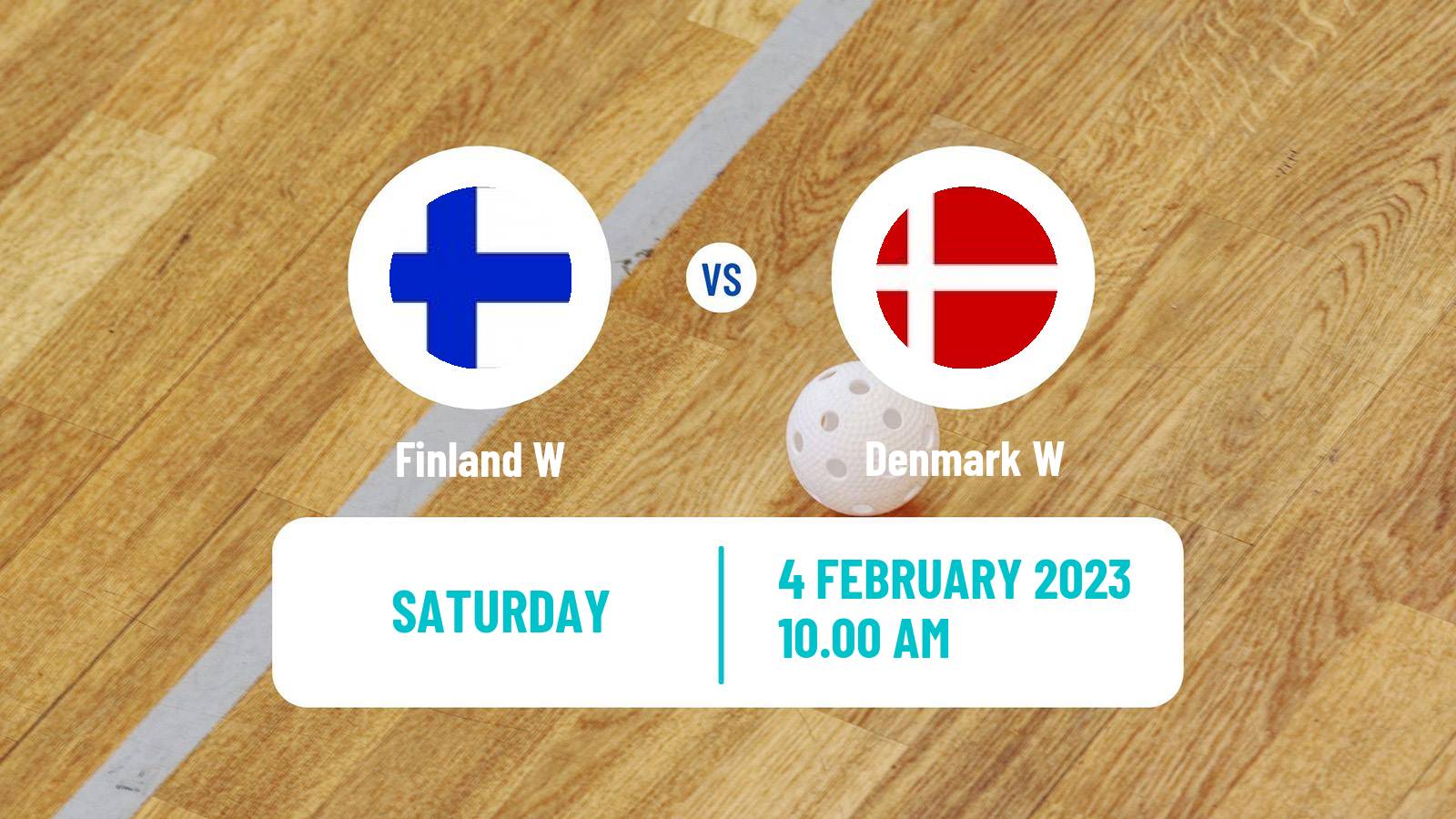 Floorball World Championship Floorball Women Finland W - Denmark W