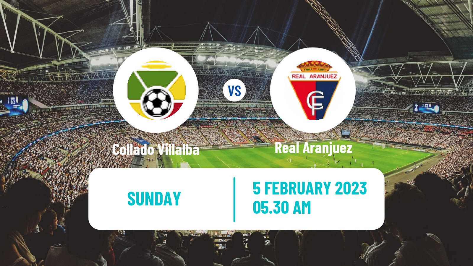 Soccer Spanish Tercera RFEF - Group 7 Collado Villalba - Real Aranjuez